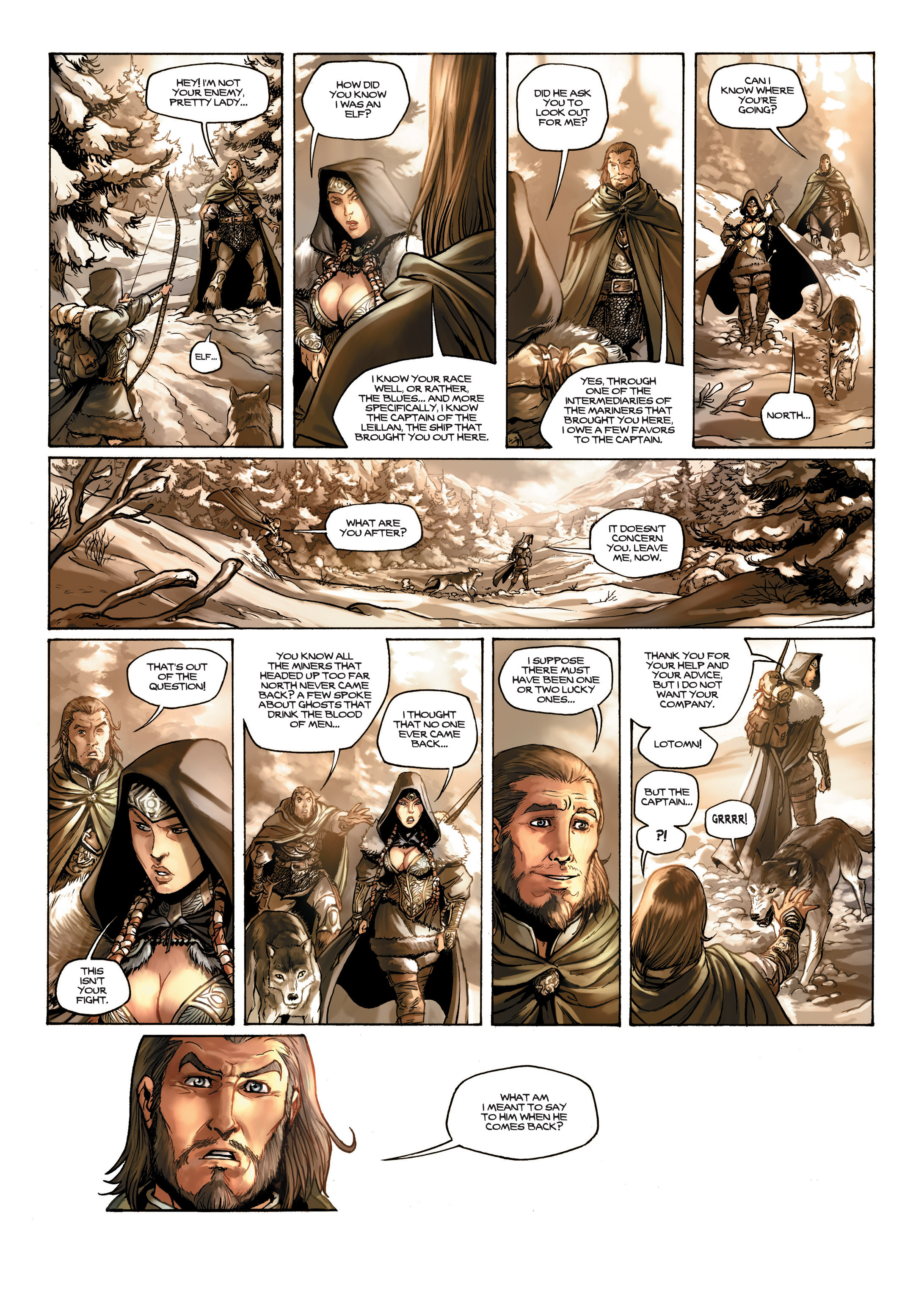 Read online Elves comic -  Issue #7 - 17