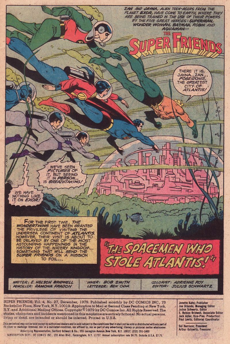 Read online The Super Friends comic -  Issue #27 - 2