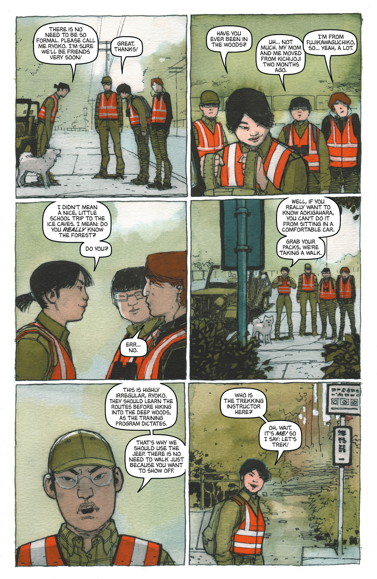 Read online The Suicide Forest comic -  Issue #3 - 7