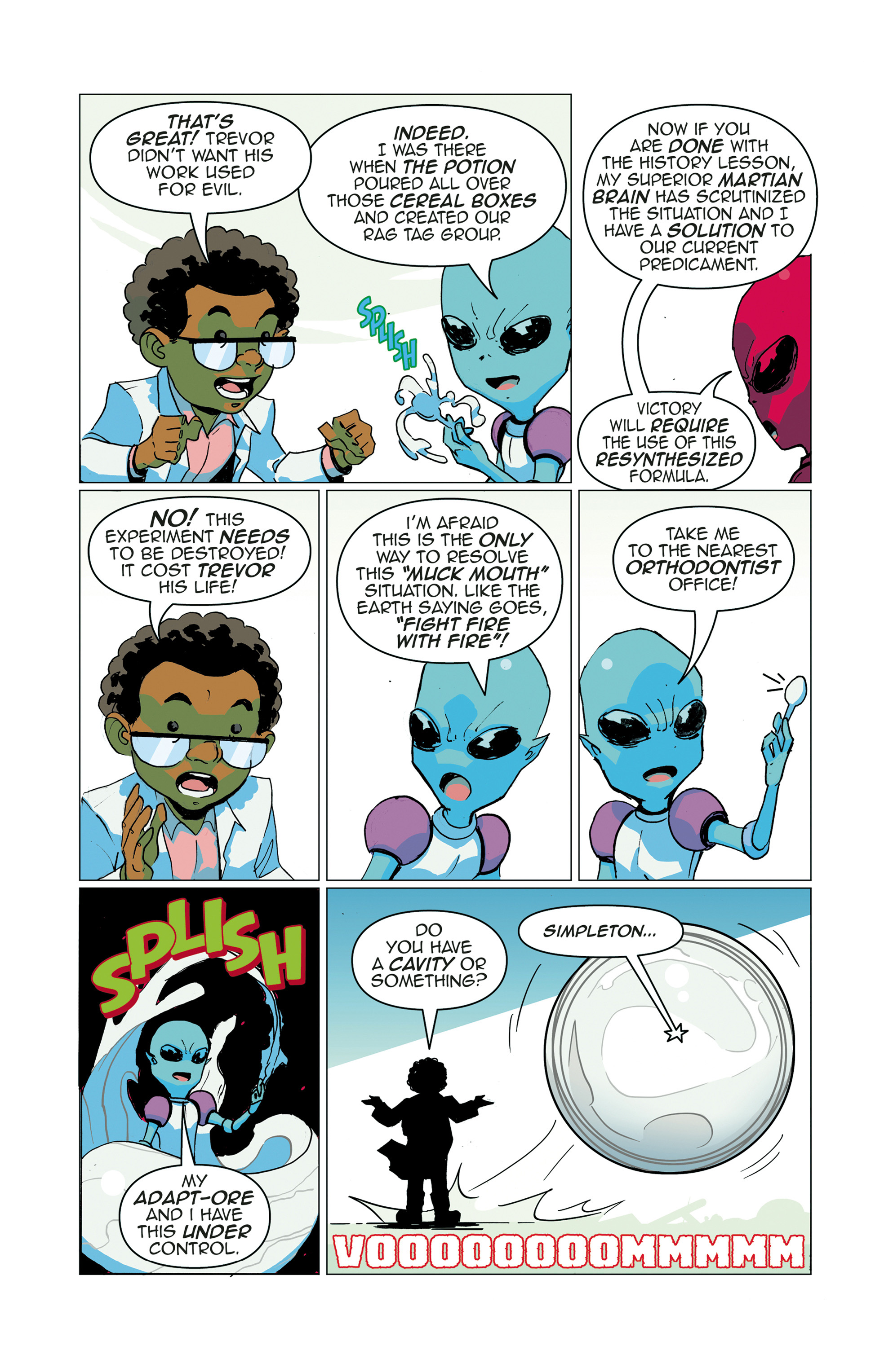 Read online The Mighty Mascots comic -  Issue #1 - 17