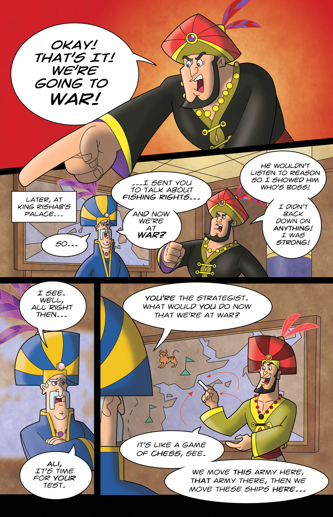 Read online 1001 Nights comic -  Issue #7 - 10