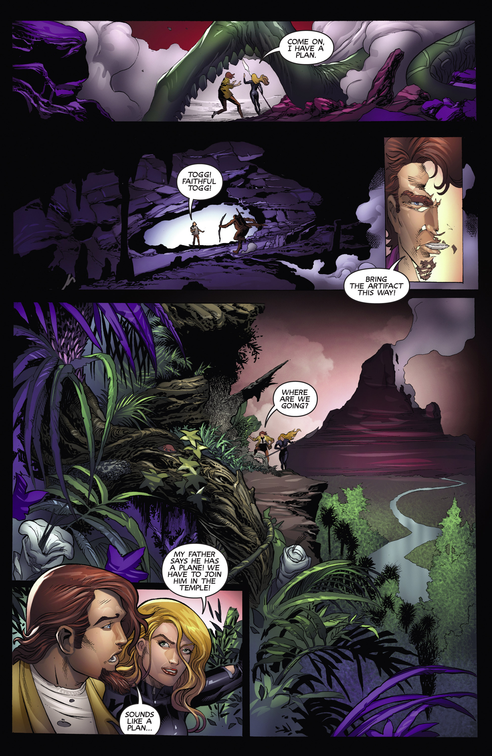 Read online Jungle Girl: Season Three comic -  Issue #4 - 11