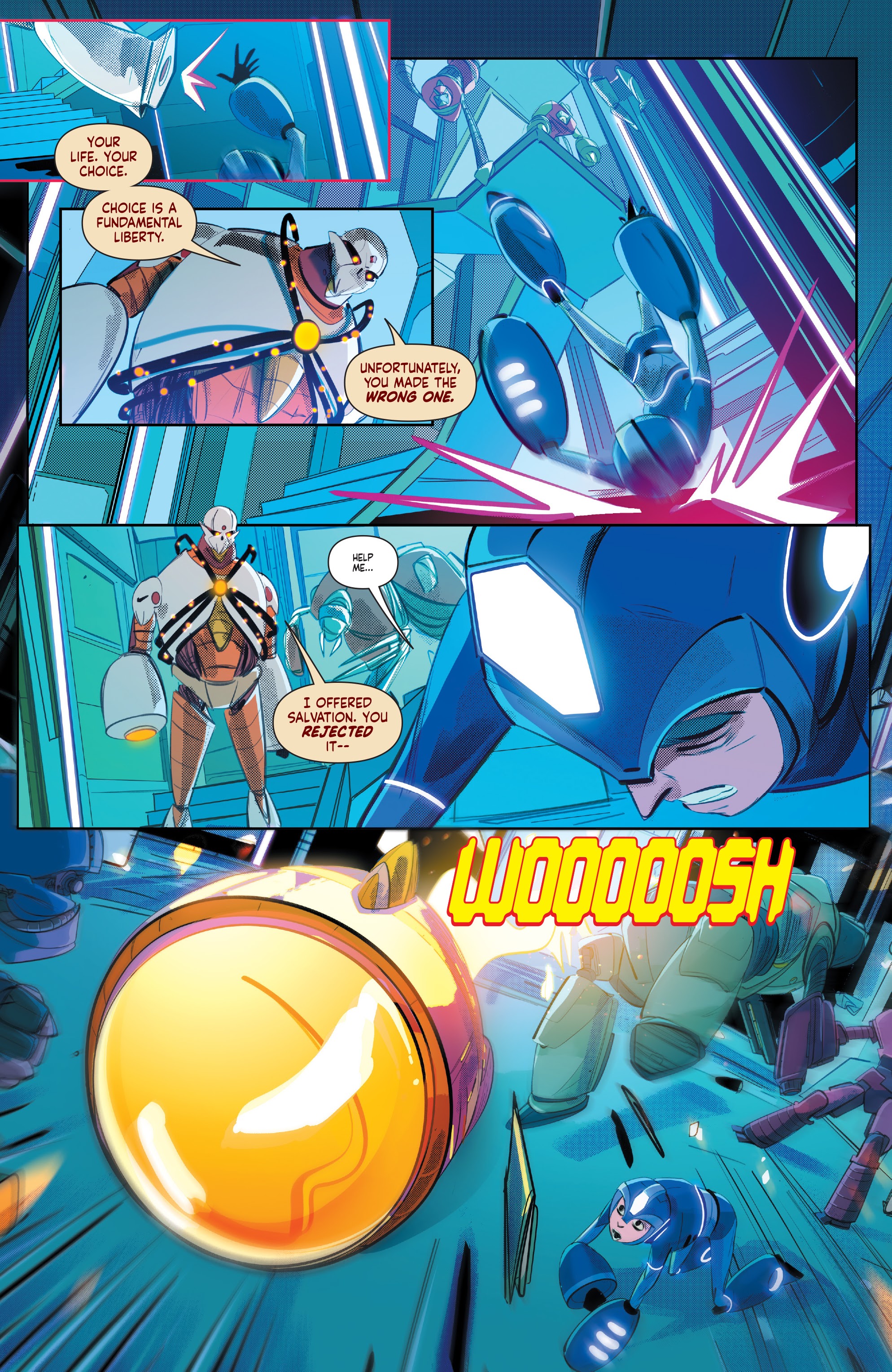 Read online Mega Man: Fully Charged comic -  Issue #3 - 23