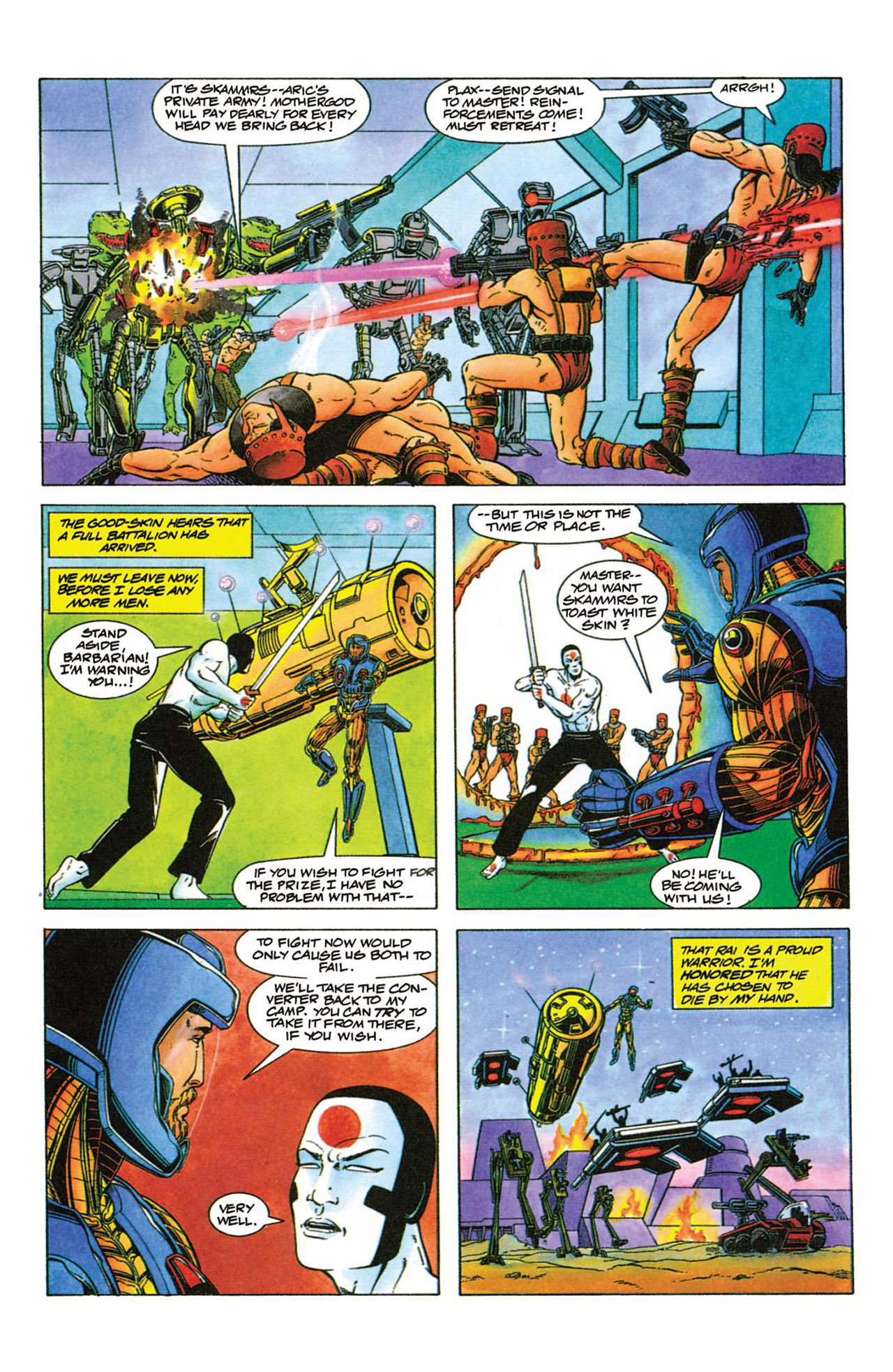 Read online X-O Manowar (1992) comic -  Issue #8 - 5