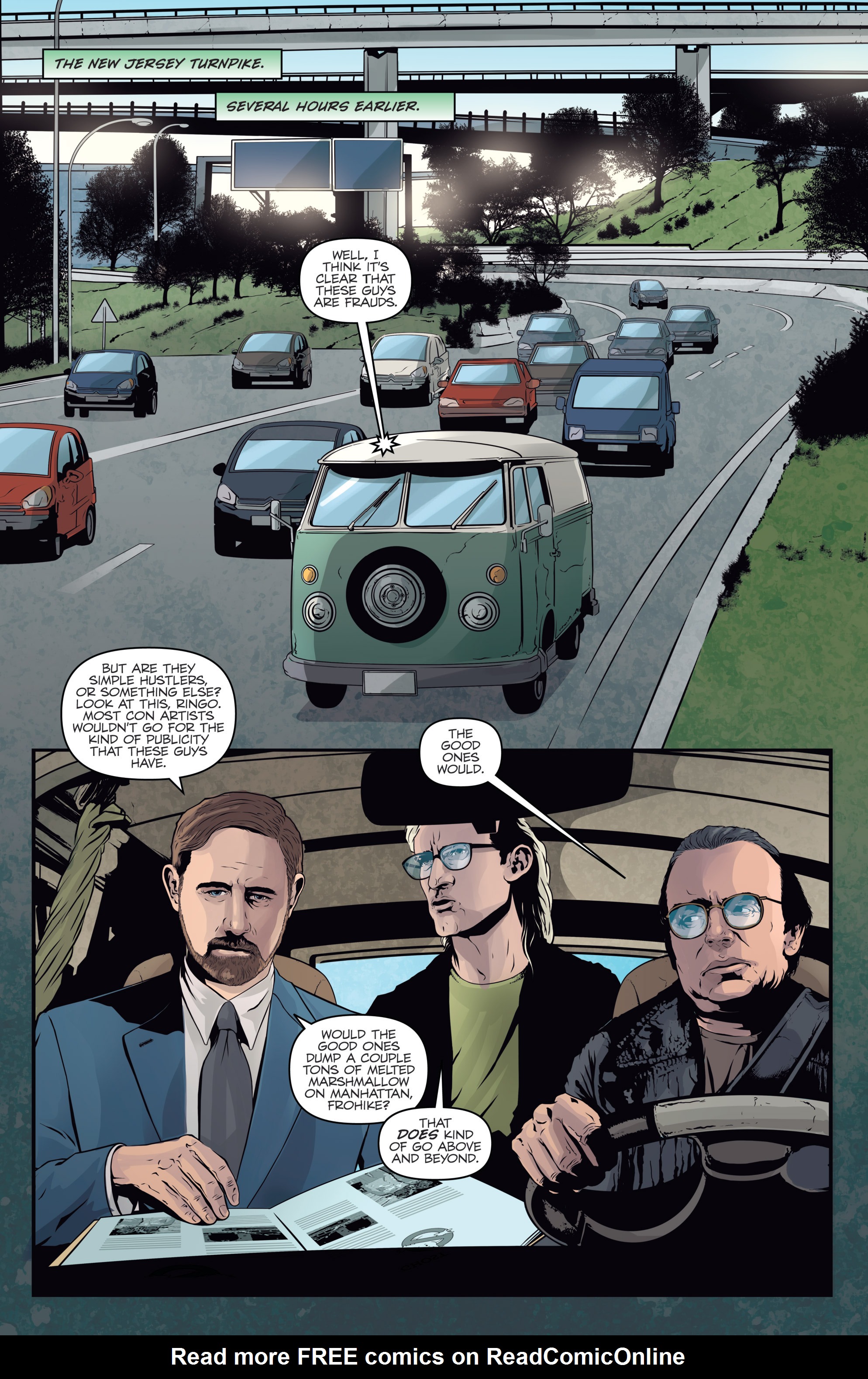 Read online The X-Files/Ghostbusters: Conspiracy comic -  Issue # Full - 4