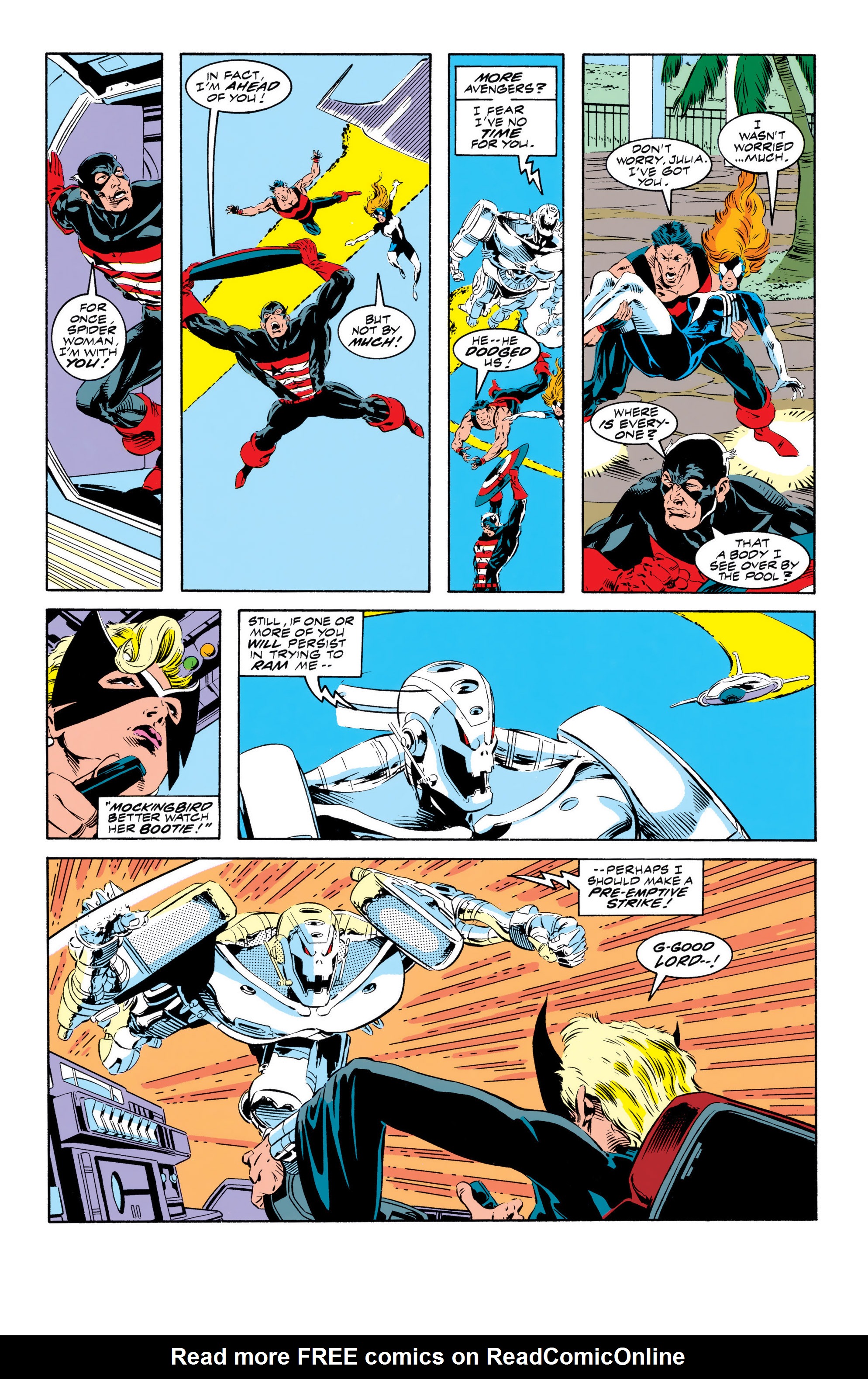 Read online Avengers West Coast (1989) comic -  Issue #90 - 9