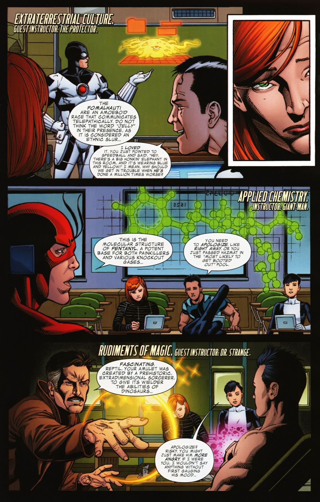 Read online Avengers Academy comic -  Issue #10 - 11