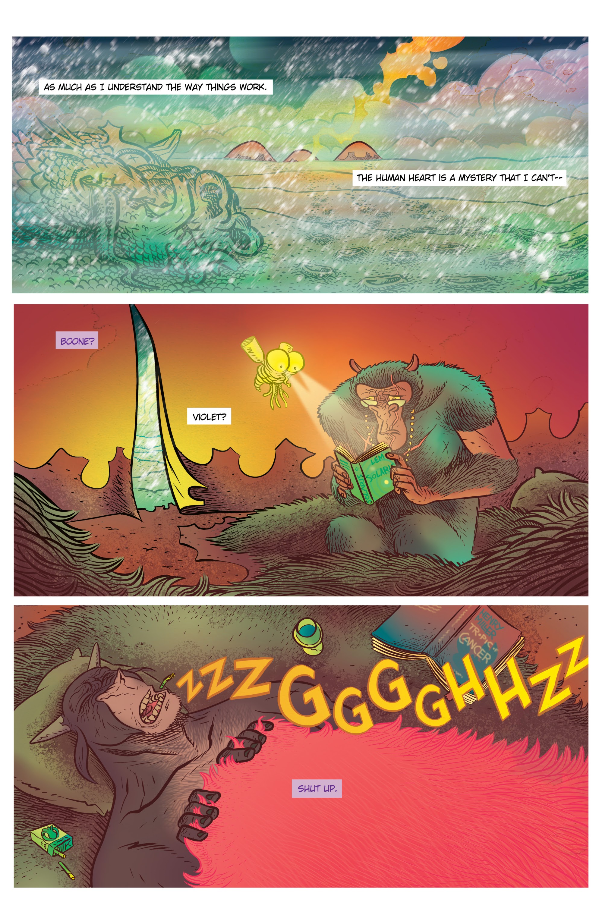 Read online Ether: The Disappearance of Violet Bell comic -  Issue # _TPB - 108