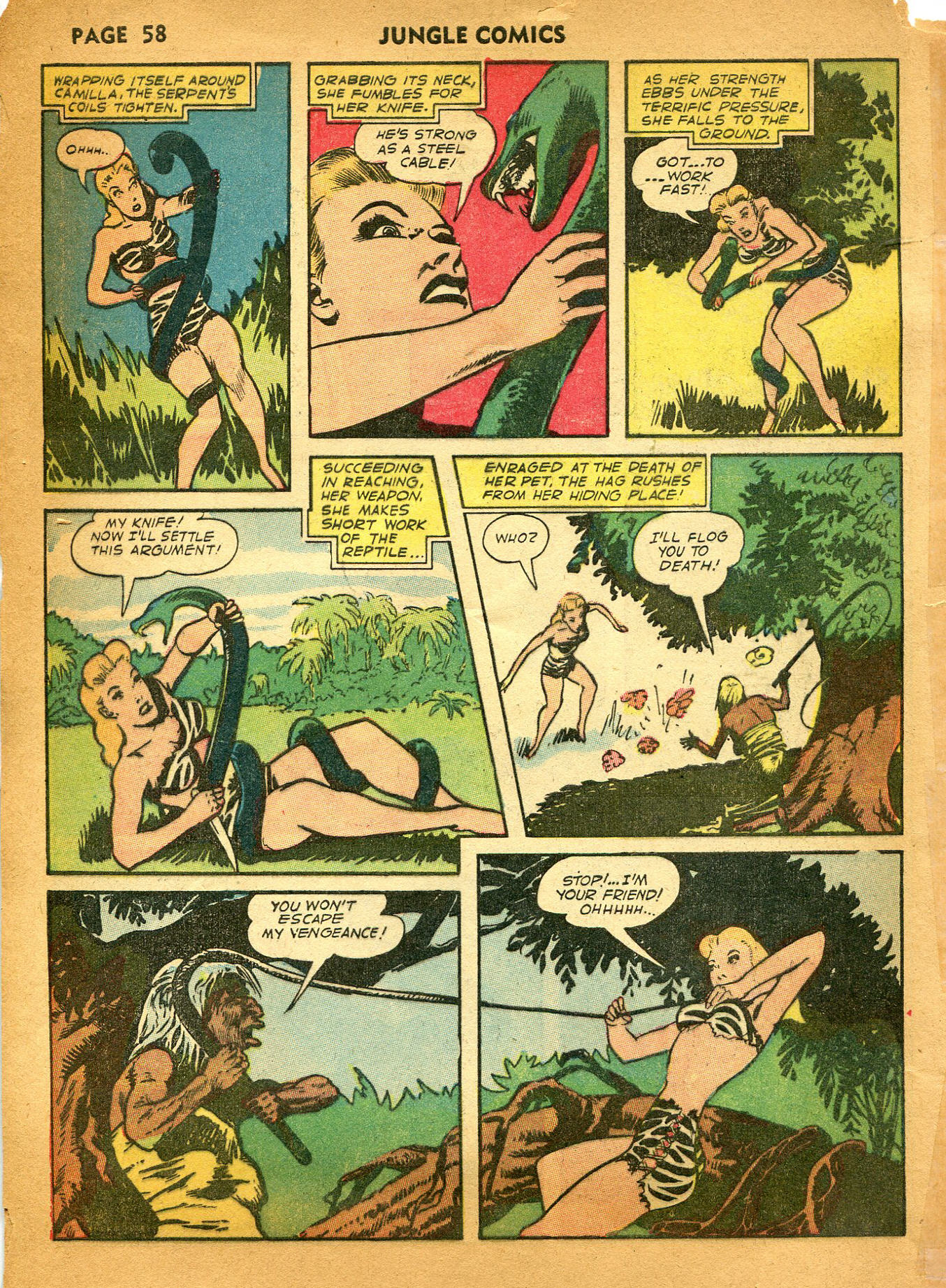 Read online Jungle Comics comic -  Issue #35 - 60