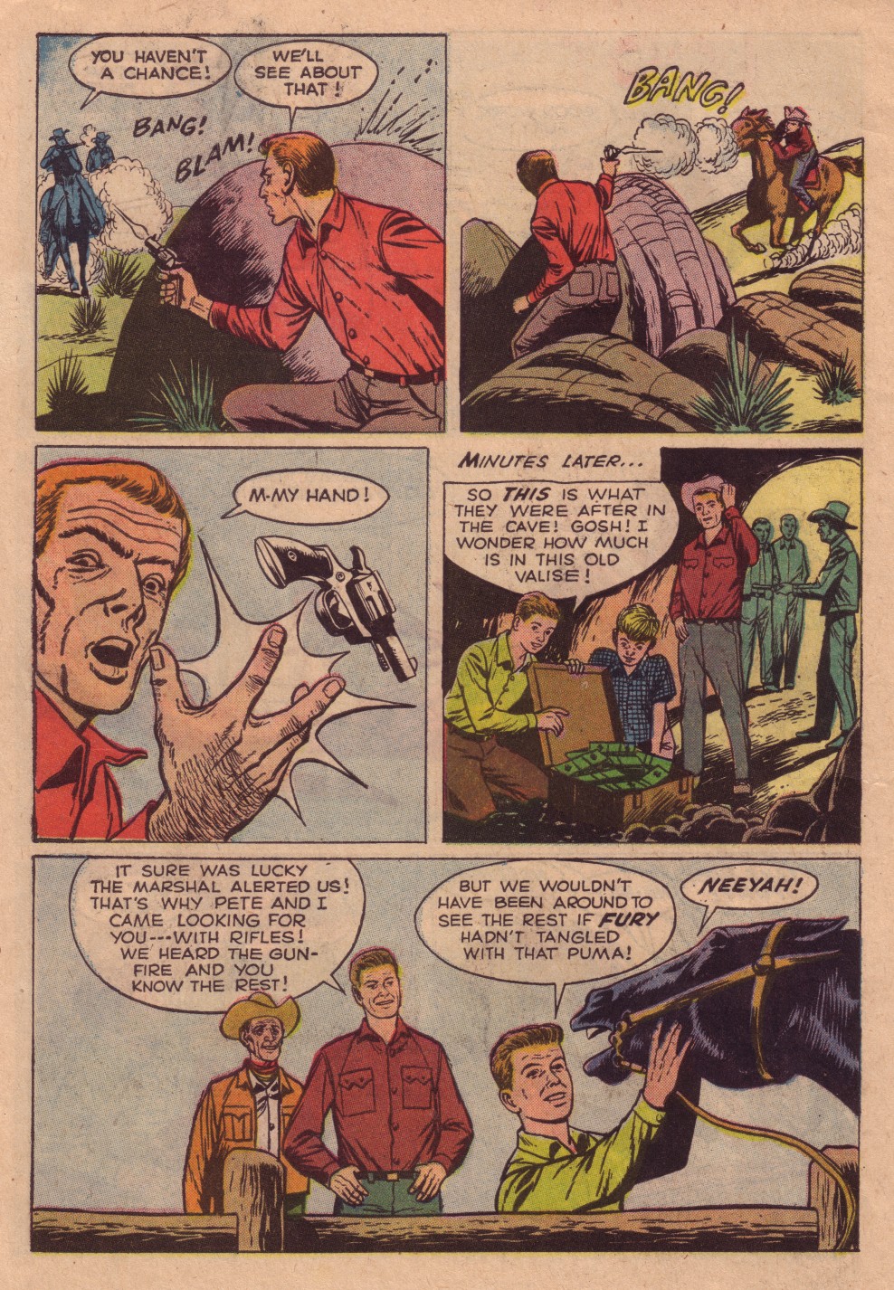 Read online Four Color Comics comic -  Issue #1296 - 34