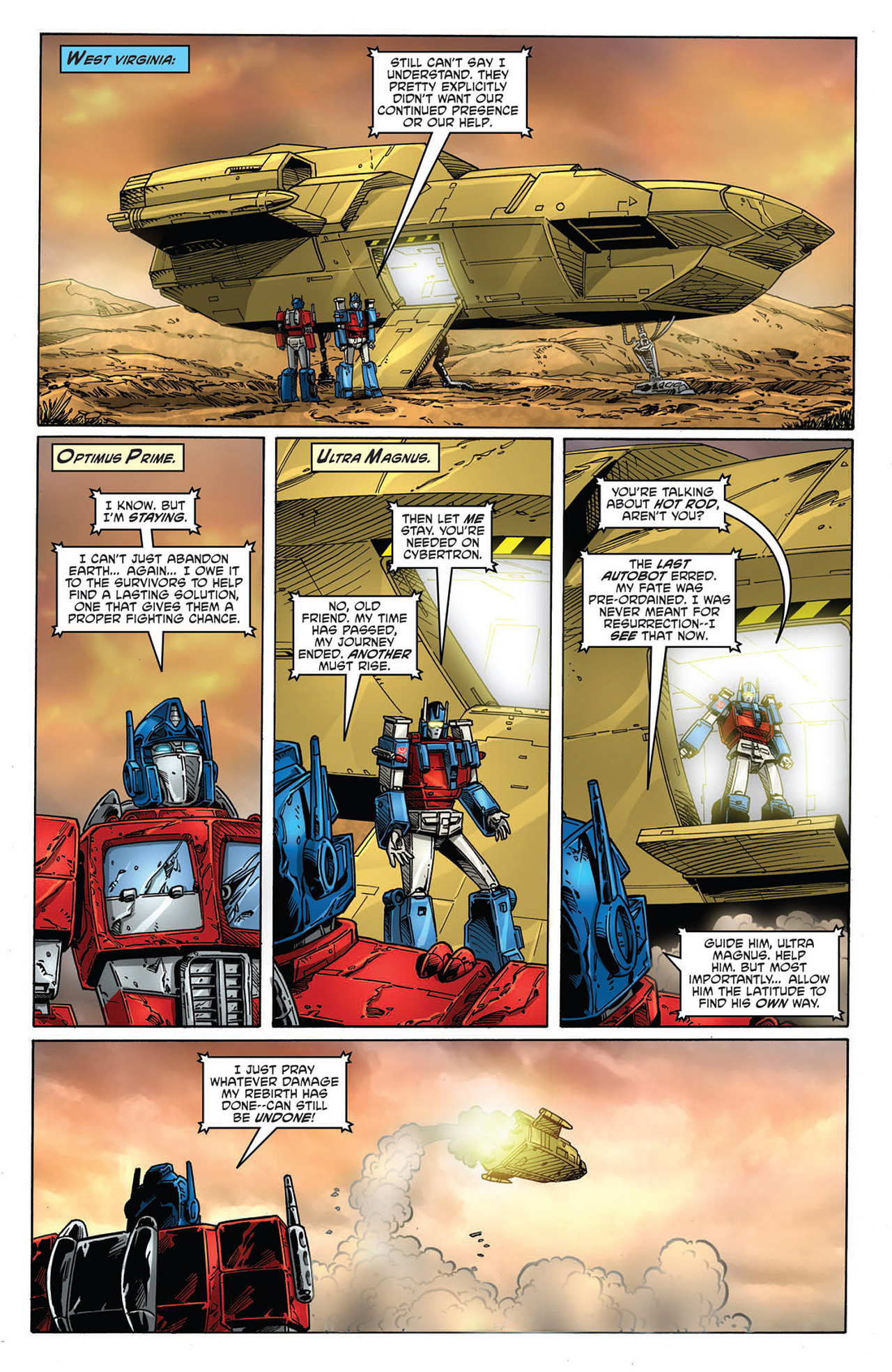 Read online The Transformers: Regeneration One comic -  Issue #87 - 15