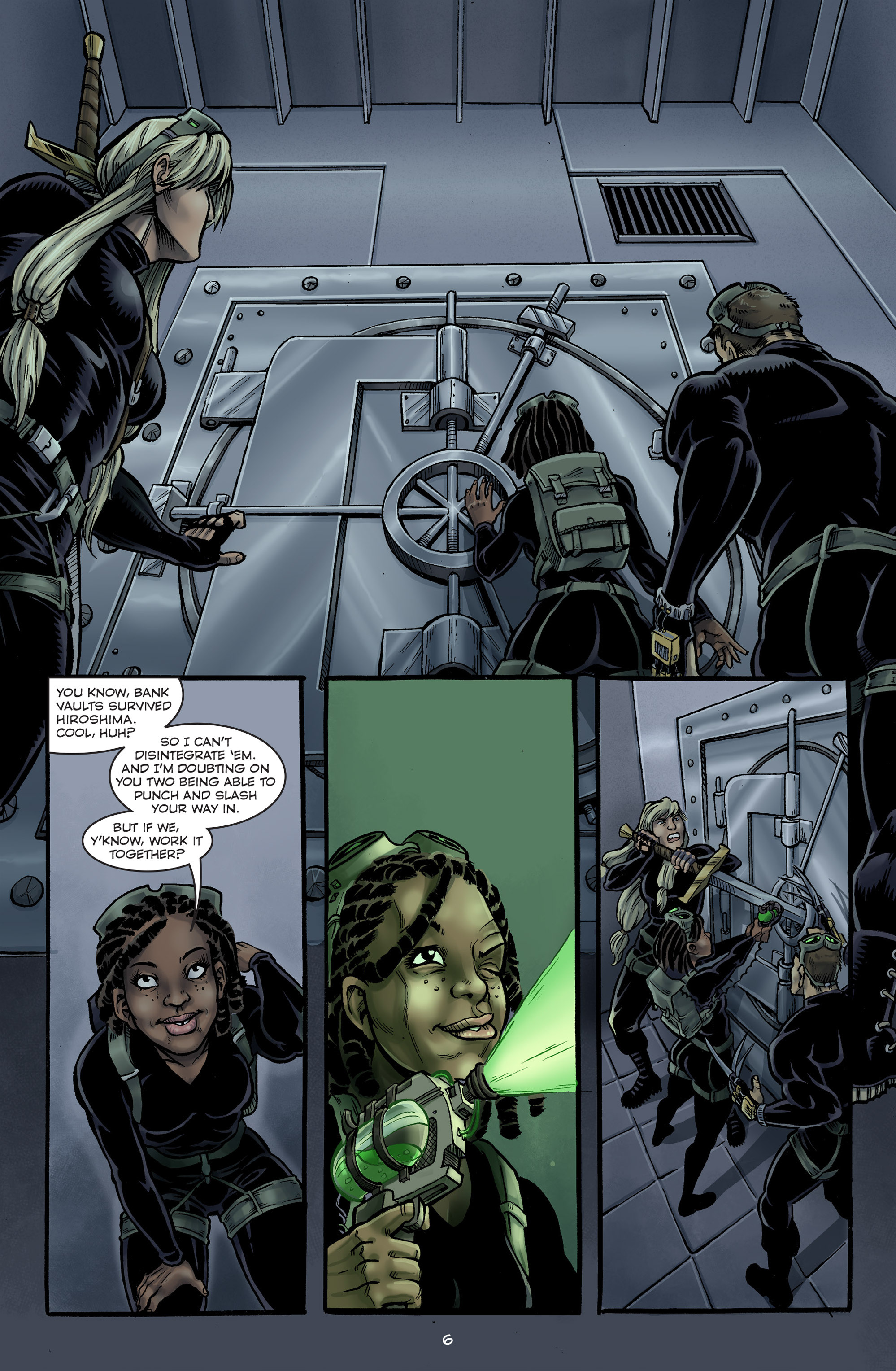 Read online Unmasked comic -  Issue #2 - 8