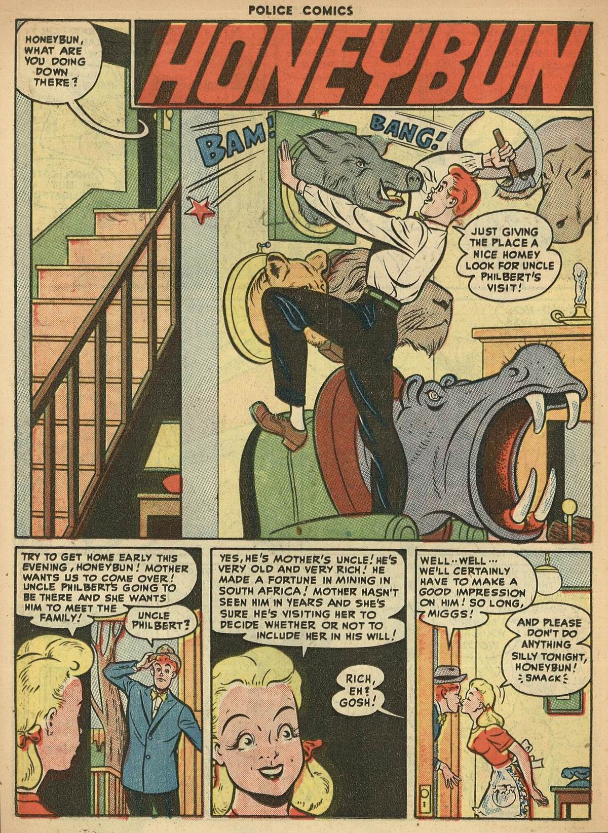Read online Police Comics comic -  Issue #67 - 18
