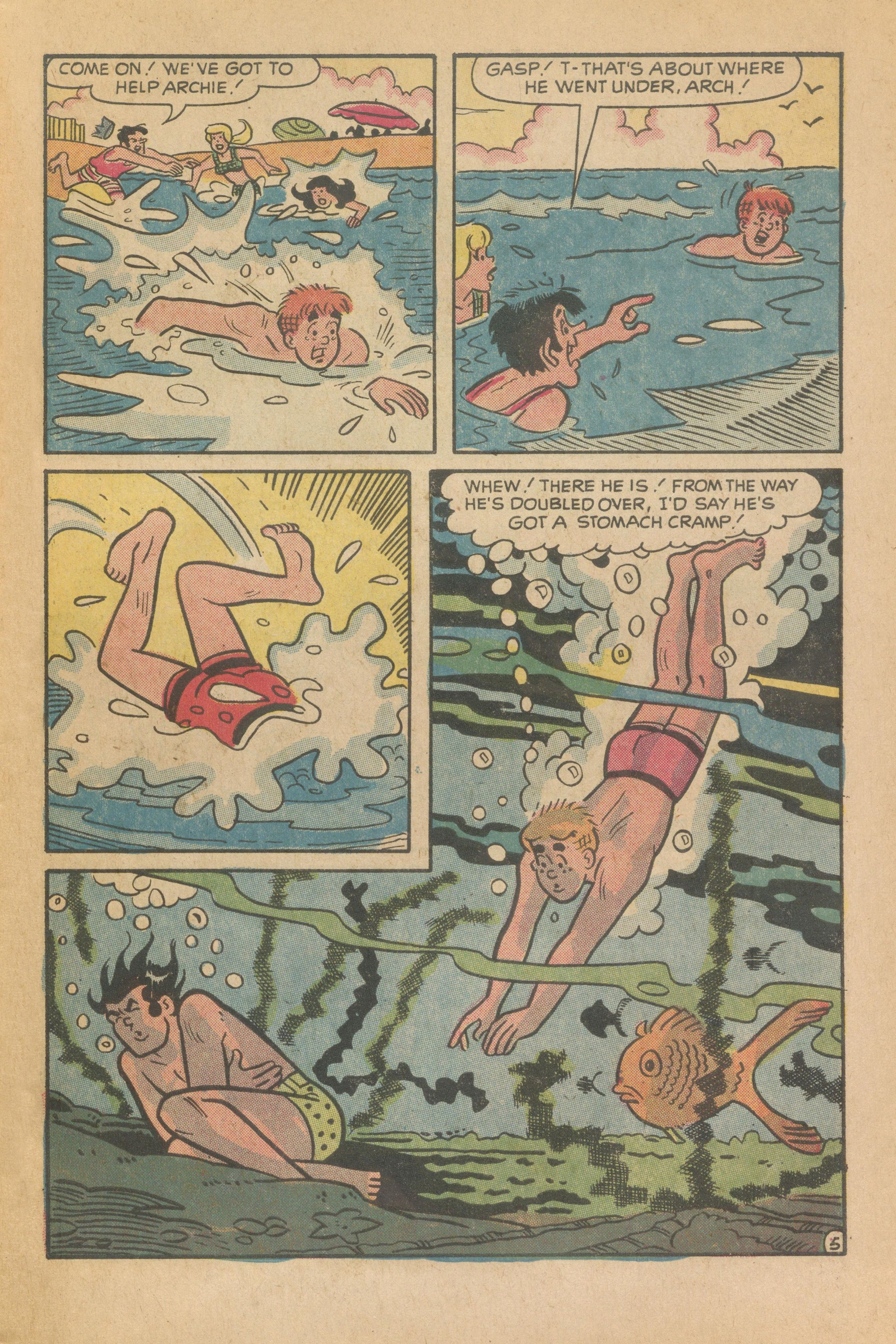 Read online Archie at Riverdale High (1972) comic -  Issue #3 - 7