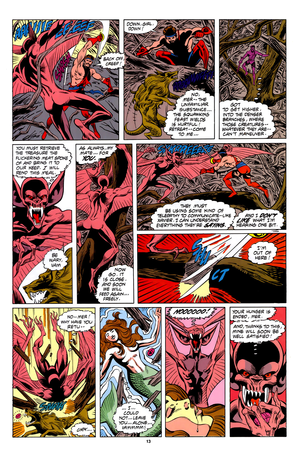 Read online X-Men Spotlight On...Starjammers comic -  Issue #1 - 15