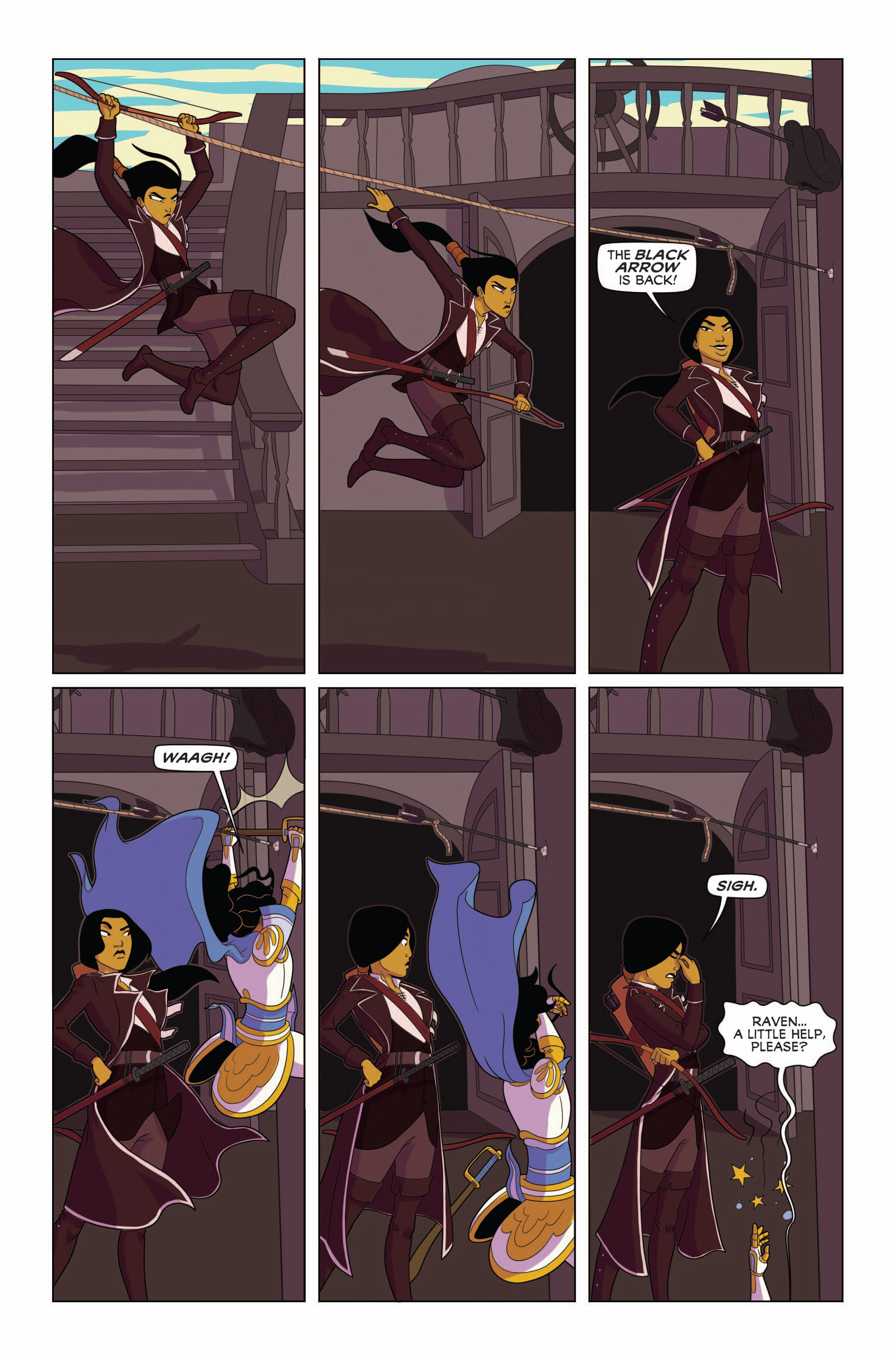 Read online Princeless: The Pirate Princess comic -  Issue # Full - 82