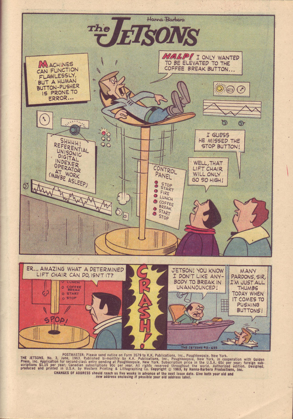 Read online The Jetsons (1963) comic -  Issue #3 - 3