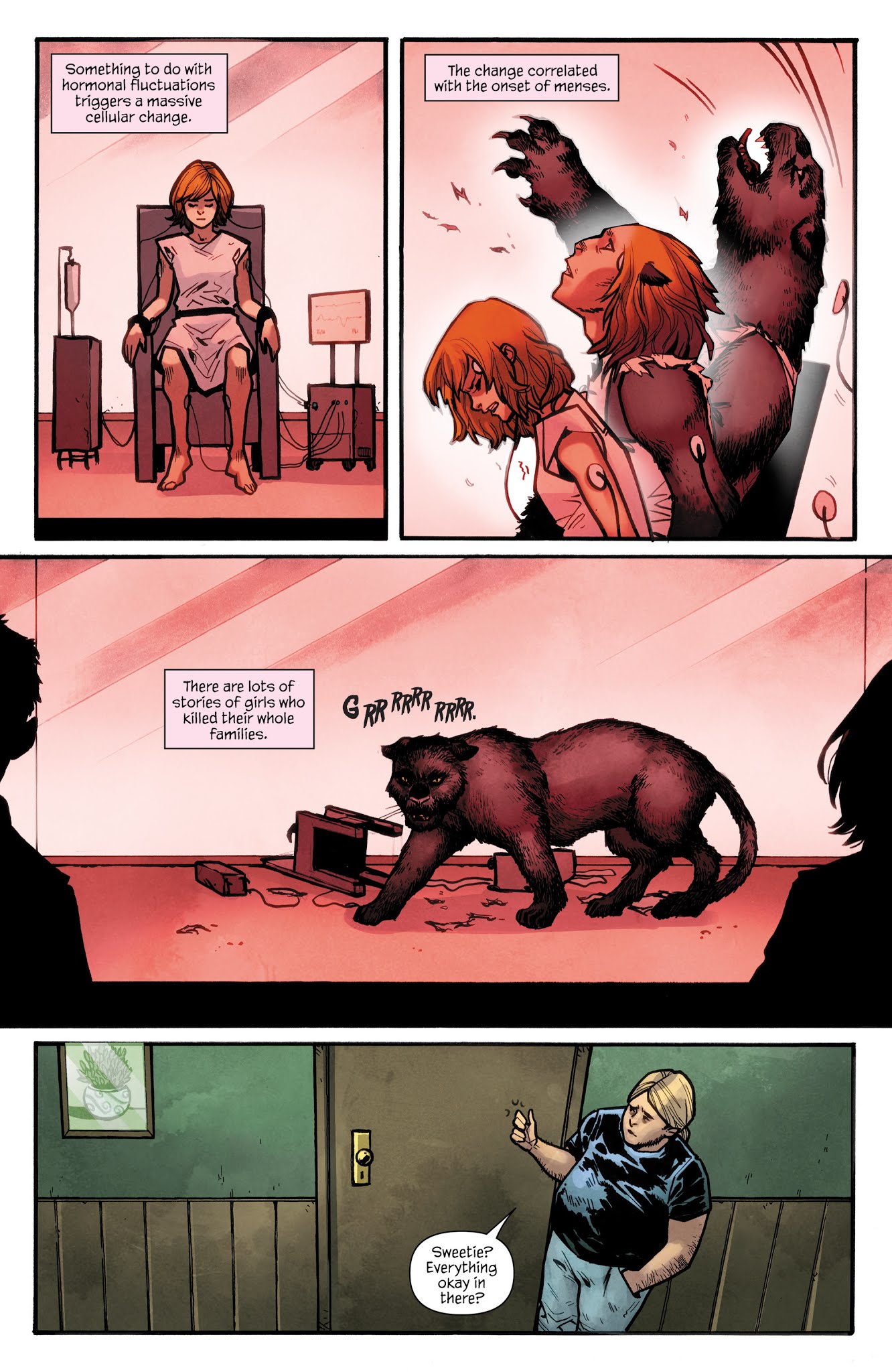 Read online Man-Eaters comic -  Issue #1 - 16
