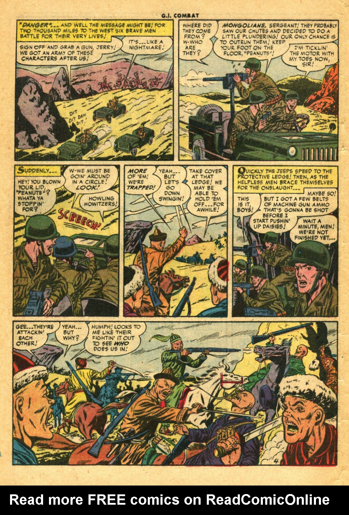 Read online G.I. Combat (1952) comic -  Issue #16 - 5
