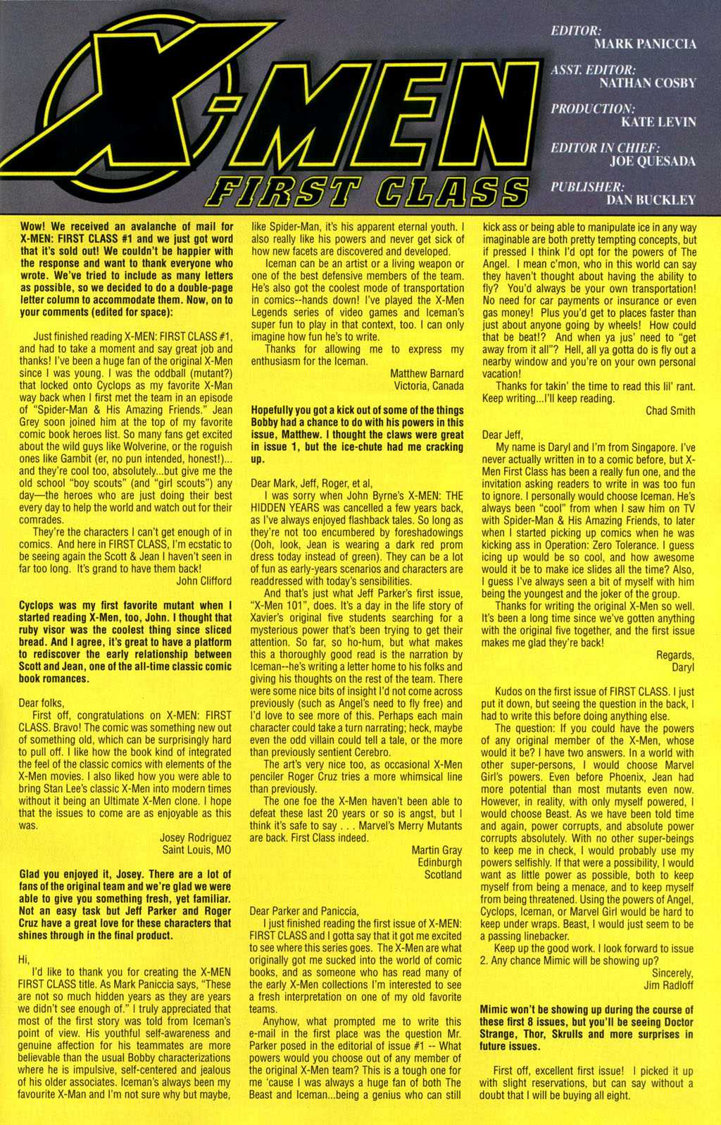 Read online X-Men: First Class (2006) comic -  Issue #3 - 25