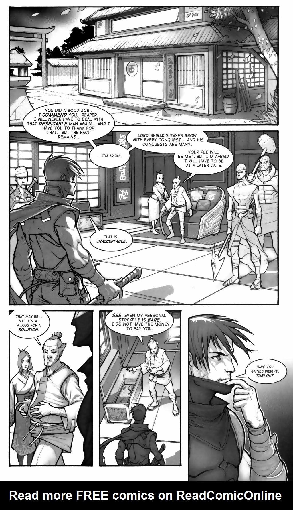 Read online Reaper comic -  Issue #1 - 8