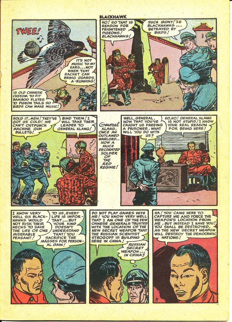 Read online Blackhawk (1957) comic -  Issue #52 - 7