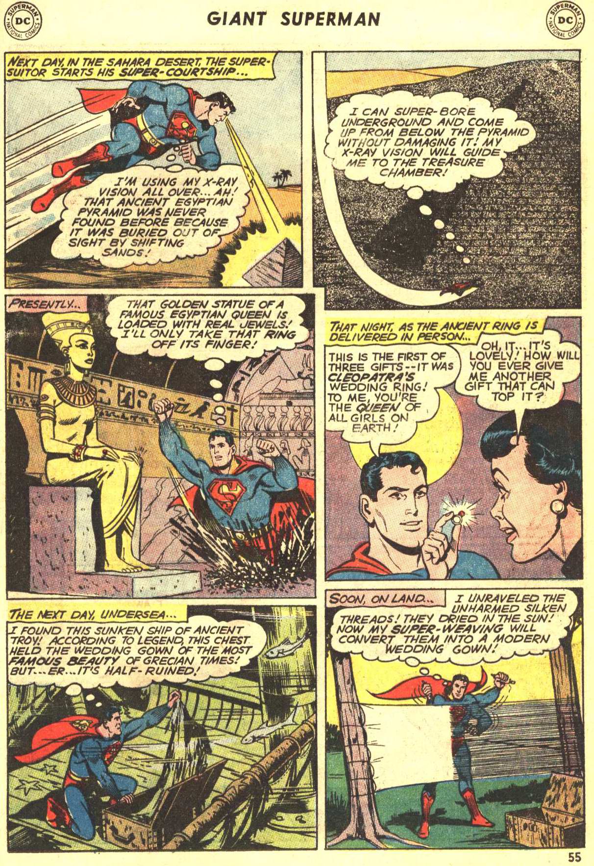 Read online Superman (1939) comic -  Issue #207 - 56