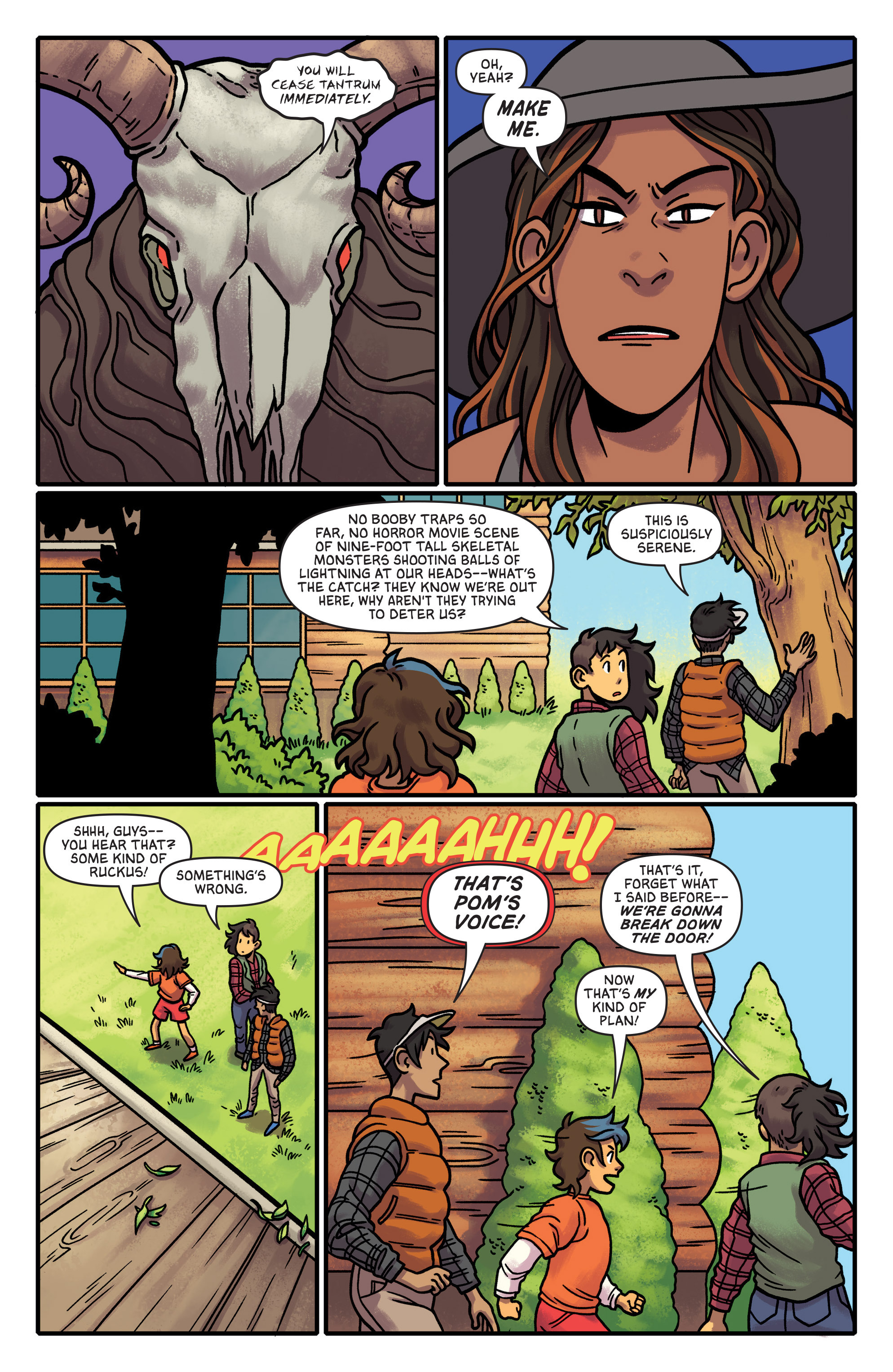 Read online Lumberjanes/Gotham Academy comic -  Issue #4 - 12