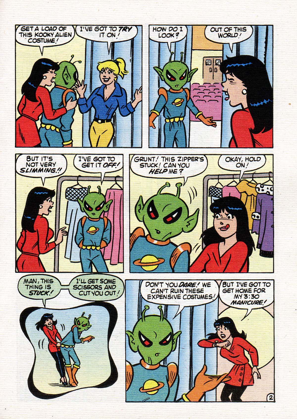 Read online Betty and Veronica Digest Magazine comic -  Issue #128 - 83