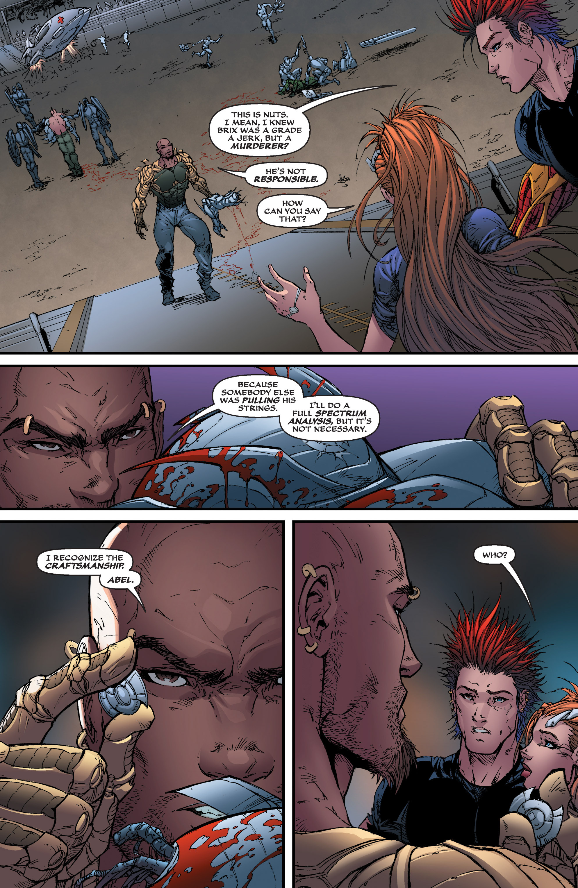 Read online Michael Turner's Soulfire (2013) comic -  Issue #4 - 16