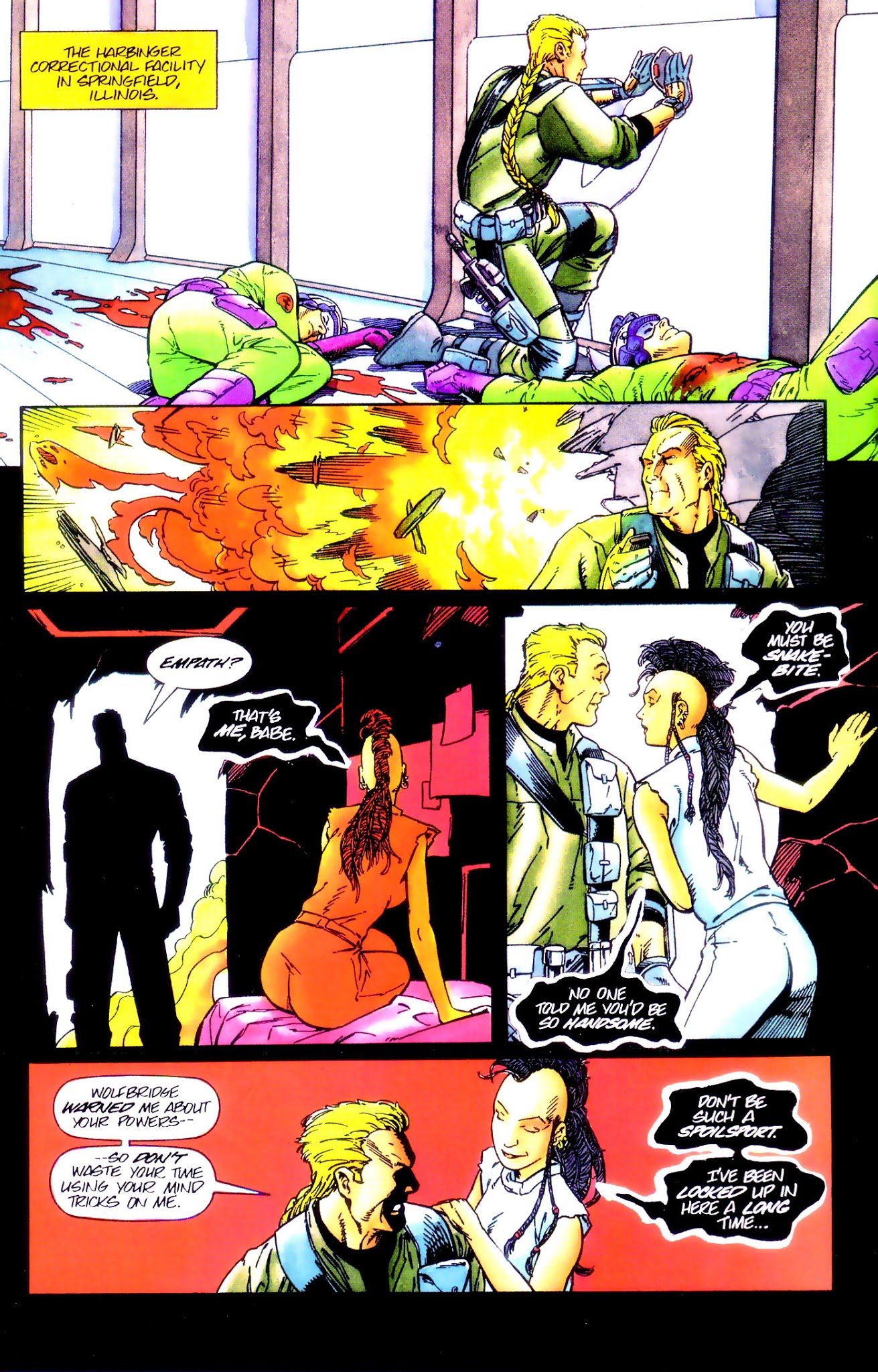 Read online X-O Manowar (1992) comic -  Issue #0.5 - 7