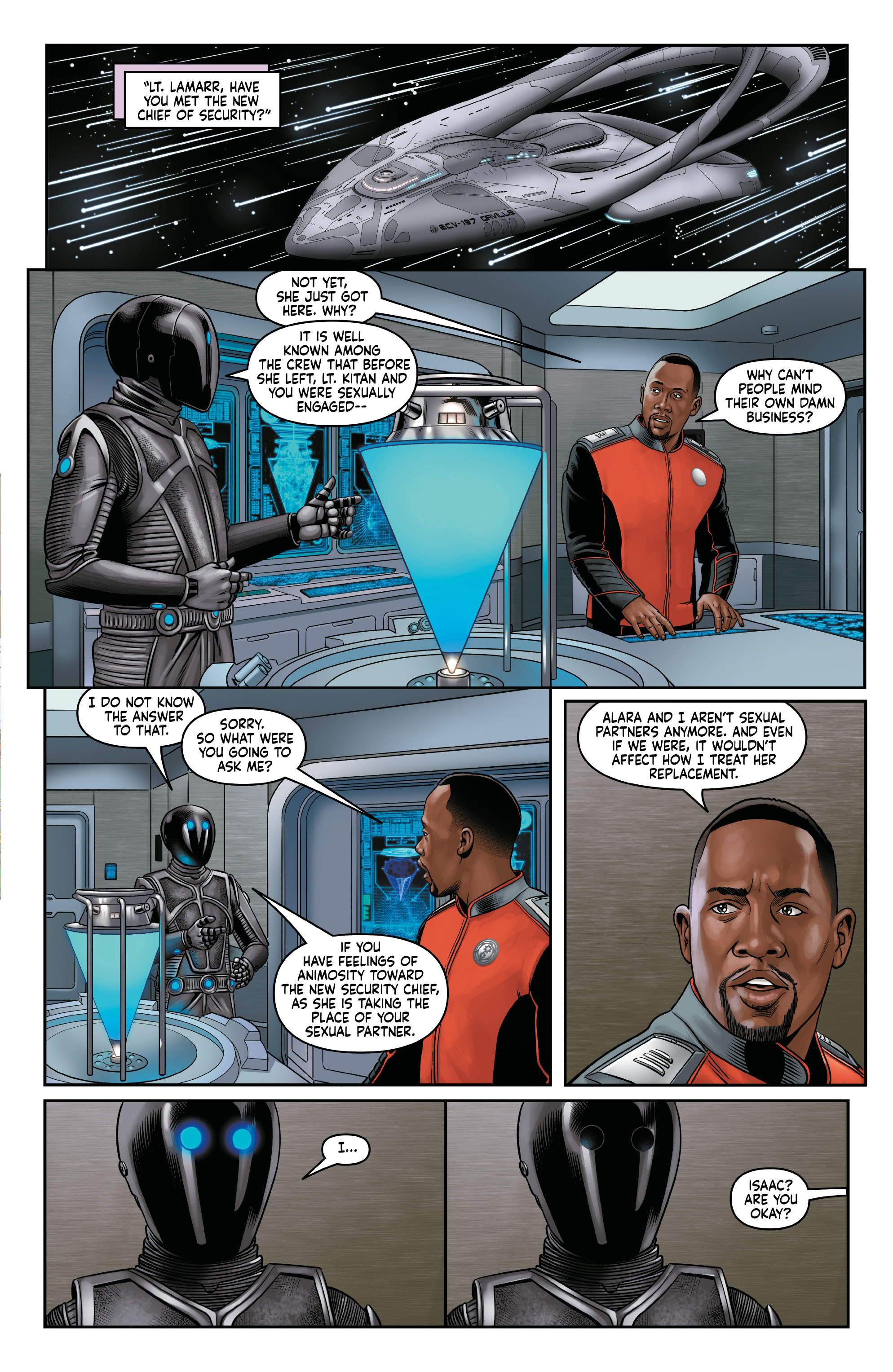 Read online The Orville: Digressions comic -  Issue #1 - 17