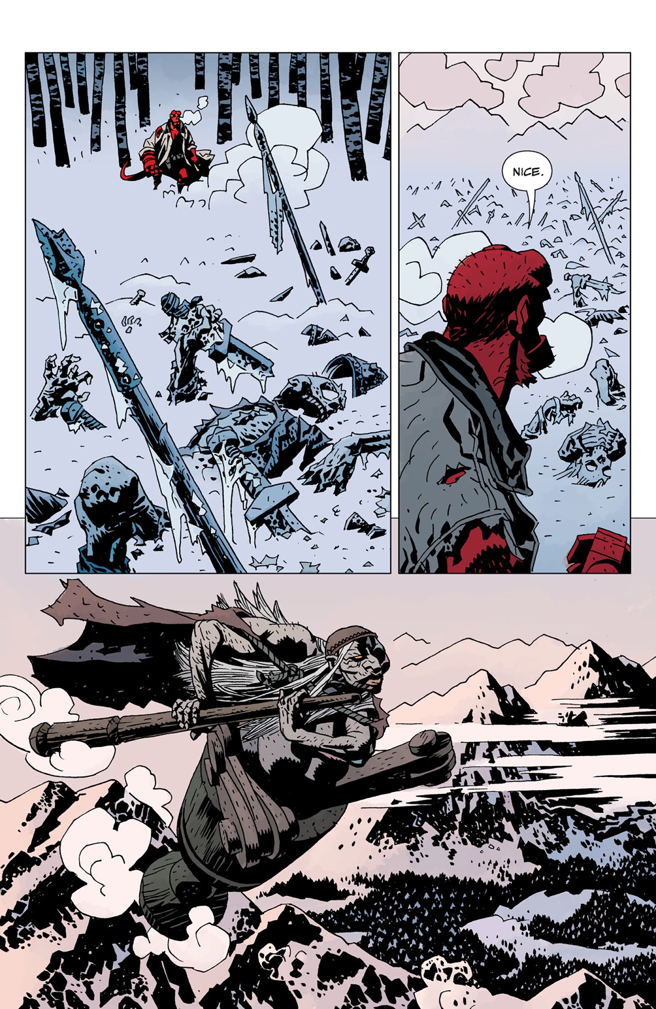 Read online Hellboy: Darkness Calls comic -  Issue # TPB - 75