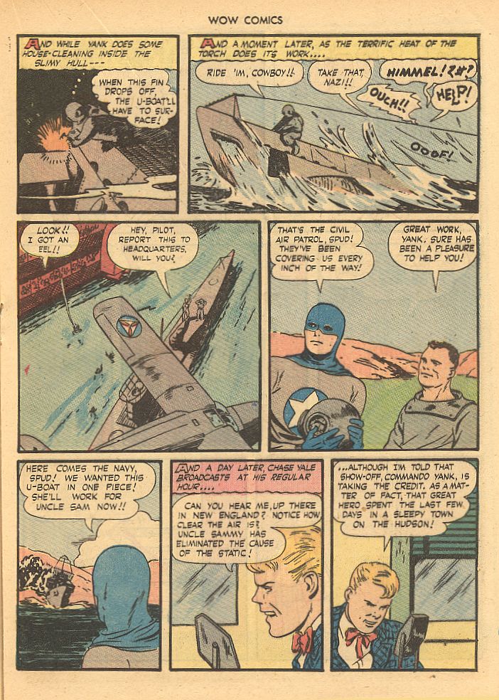 Read online Wow Comics comic -  Issue #25 - 25