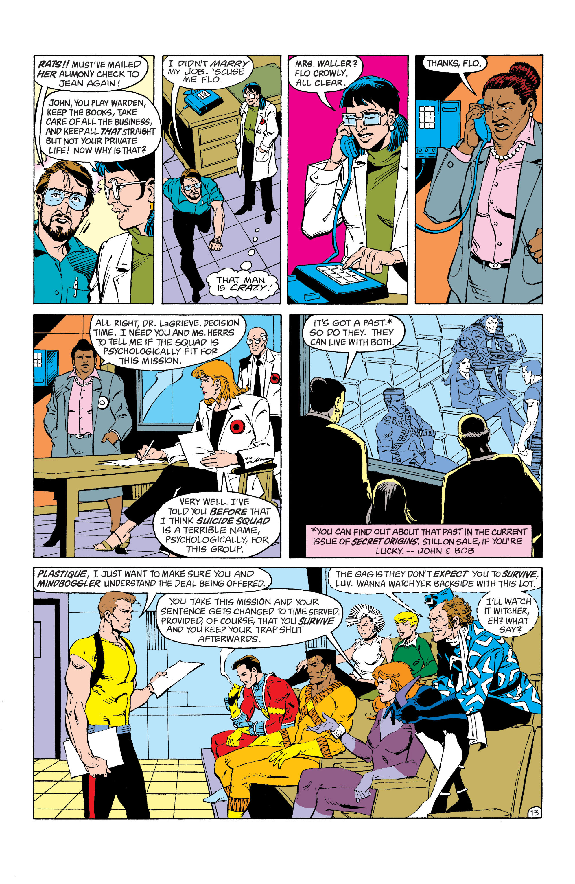 Read online Suicide Squad (1987) comic -  Issue #1 - 14