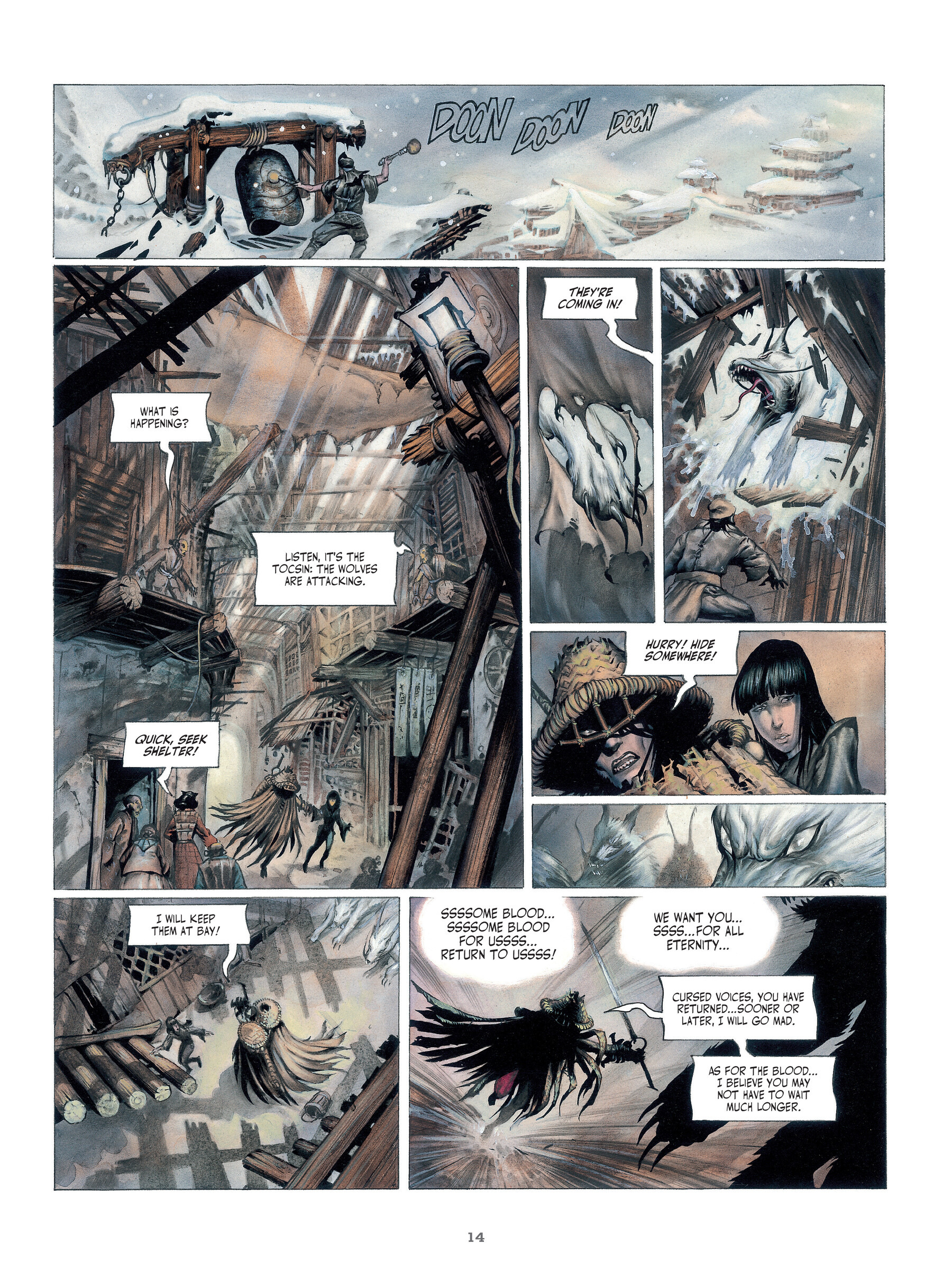 Read online Legends of the Pierced Veil: The Scarlet Blades comic -  Issue # TPB (Part 1) - 14