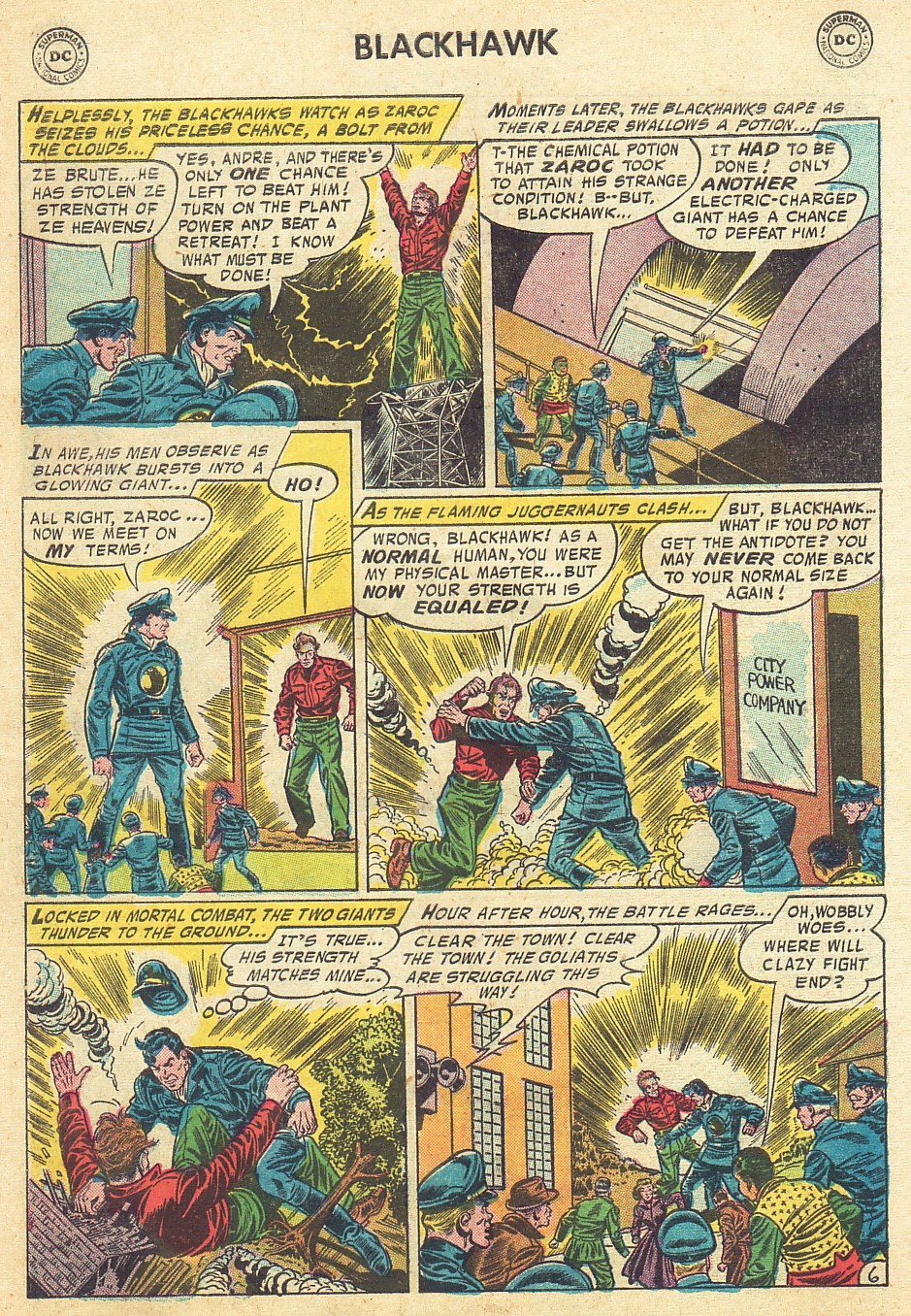 Read online Blackhawk (1957) comic -  Issue #110 - 30