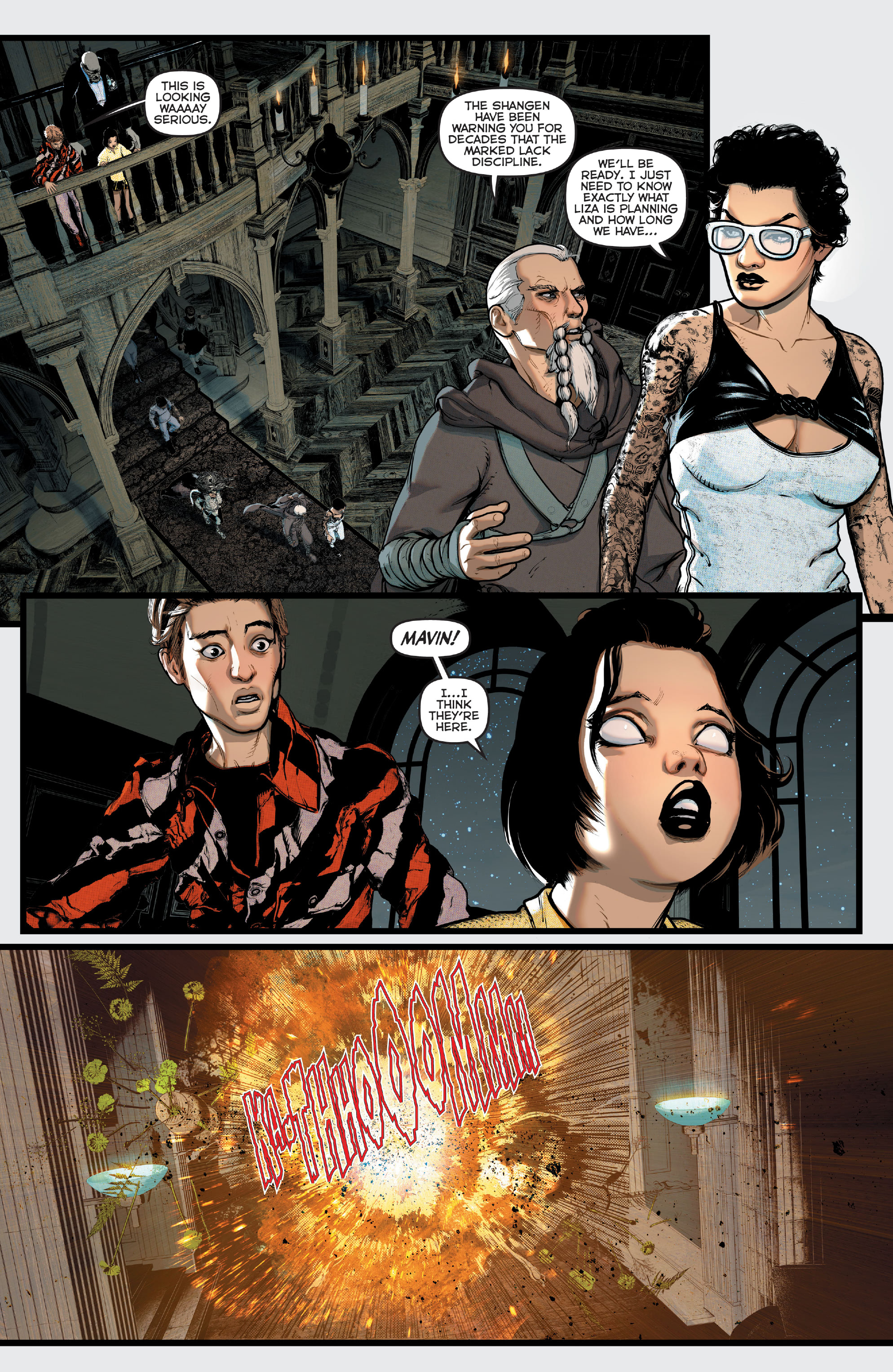 Read online The Marked comic -  Issue #4 - 21