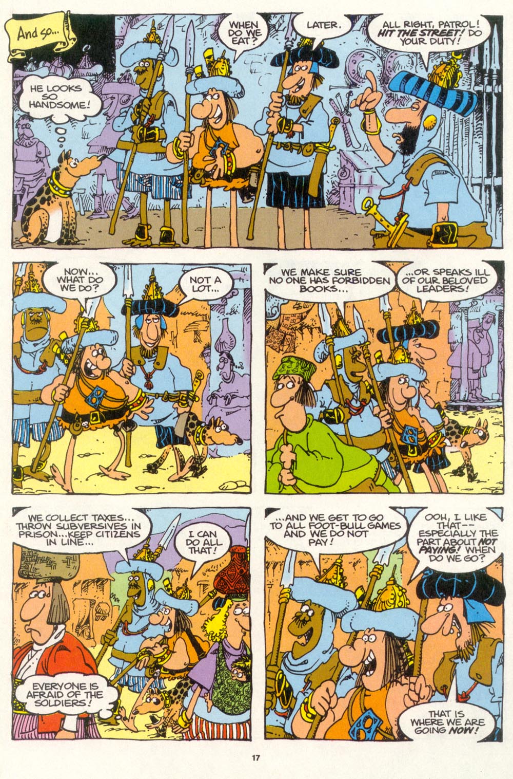 Read online Sergio Aragonés Groo the Wanderer comic -  Issue #106 - 19