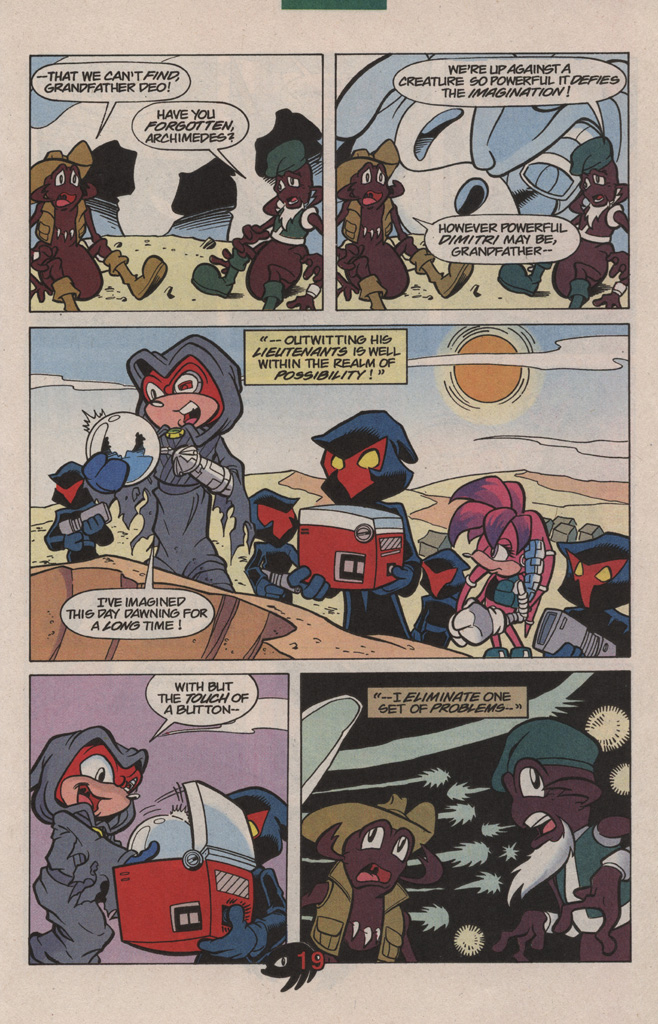 Read online Knuckles the Echidna comic -  Issue #8 - 27