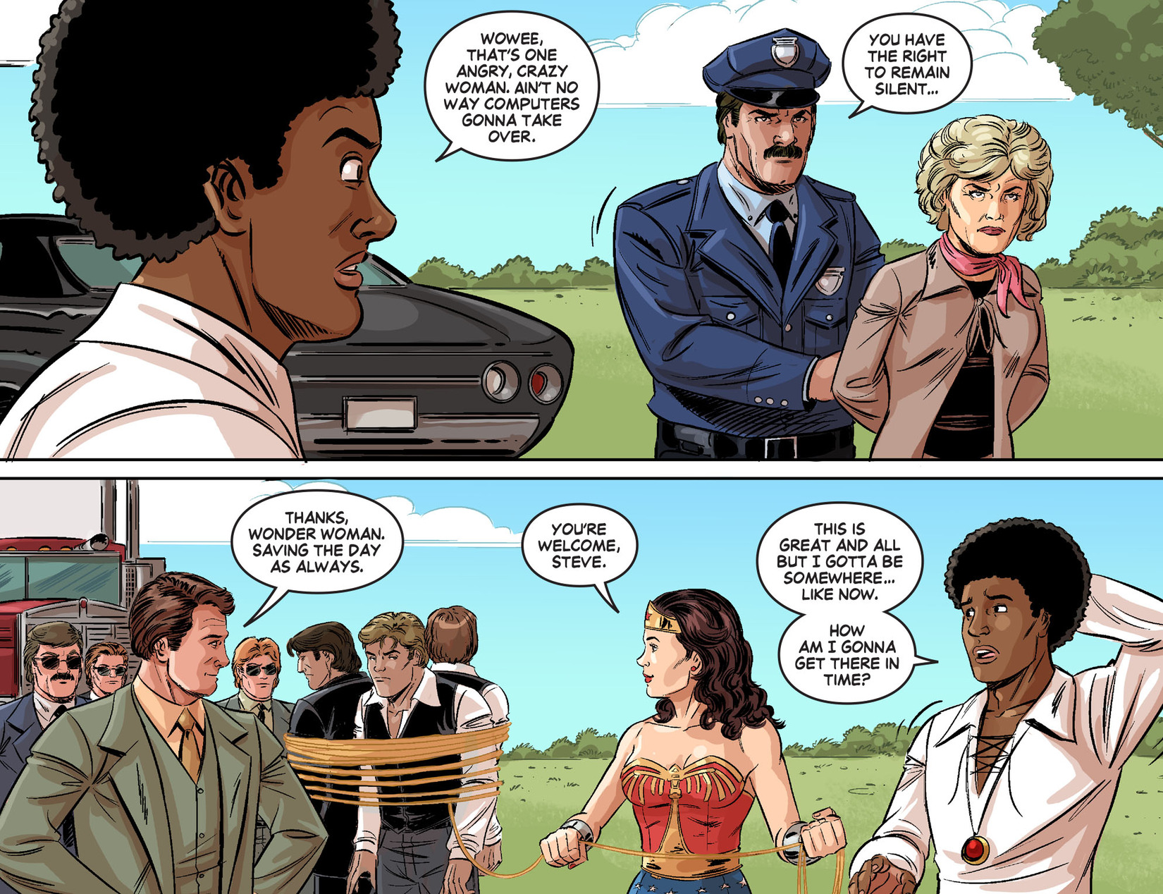 Read online Wonder Woman '77 [I] comic -  Issue #24 - 16