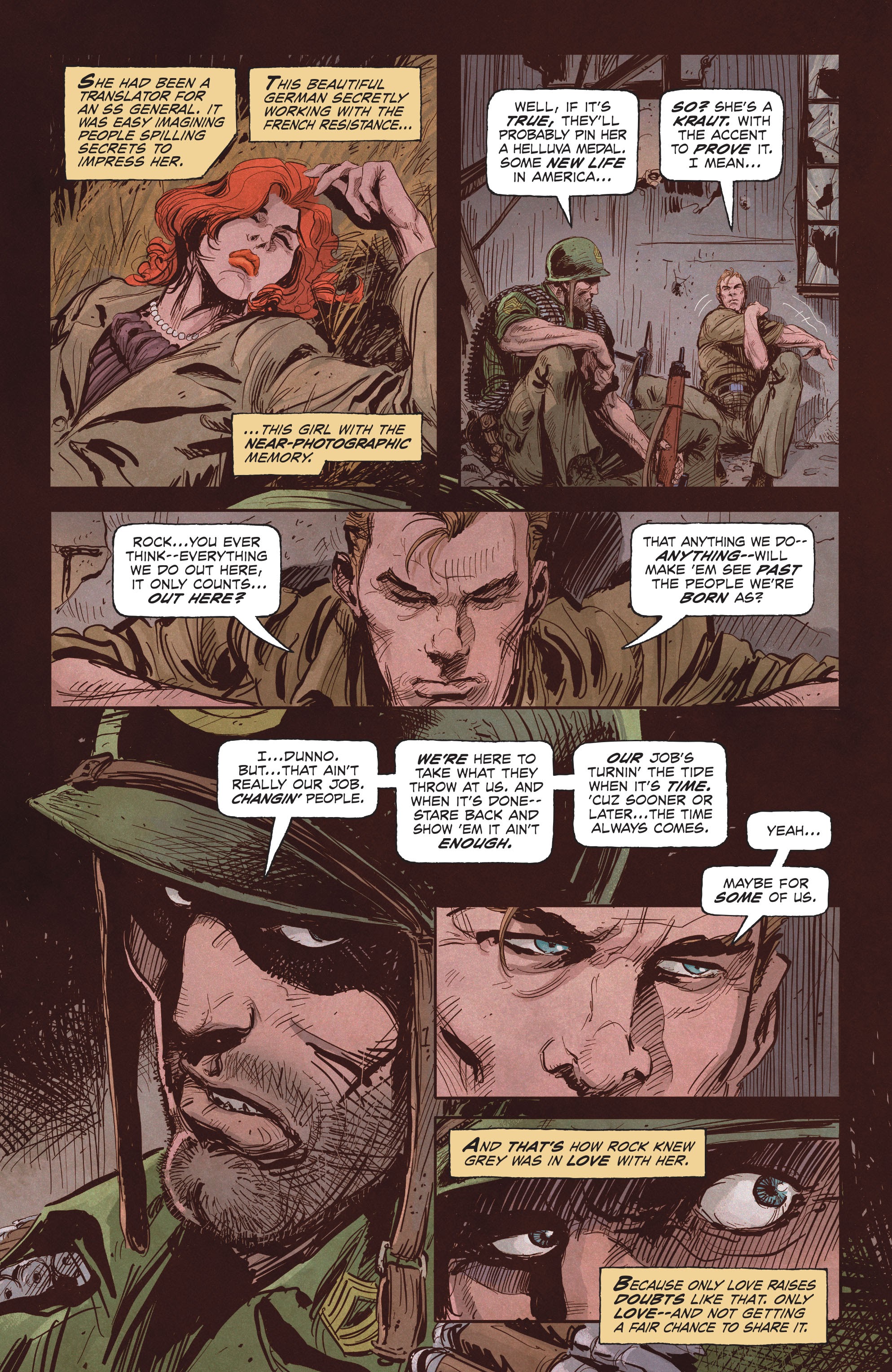 Read online DC Love Is A Battlefield comic -  Issue # Full - 69