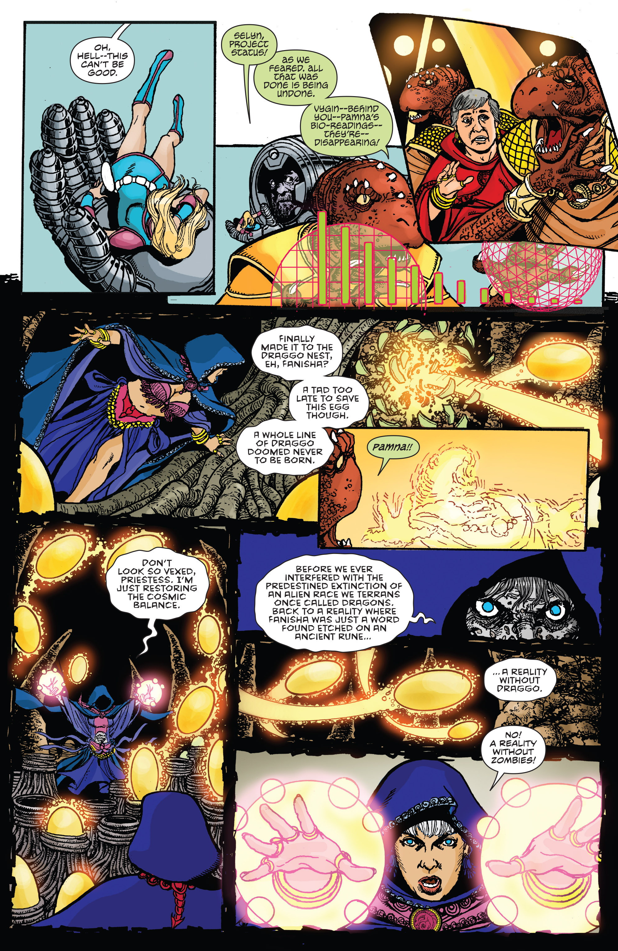 Read online George Pérez's Sirens comic -  Issue #5 - 16