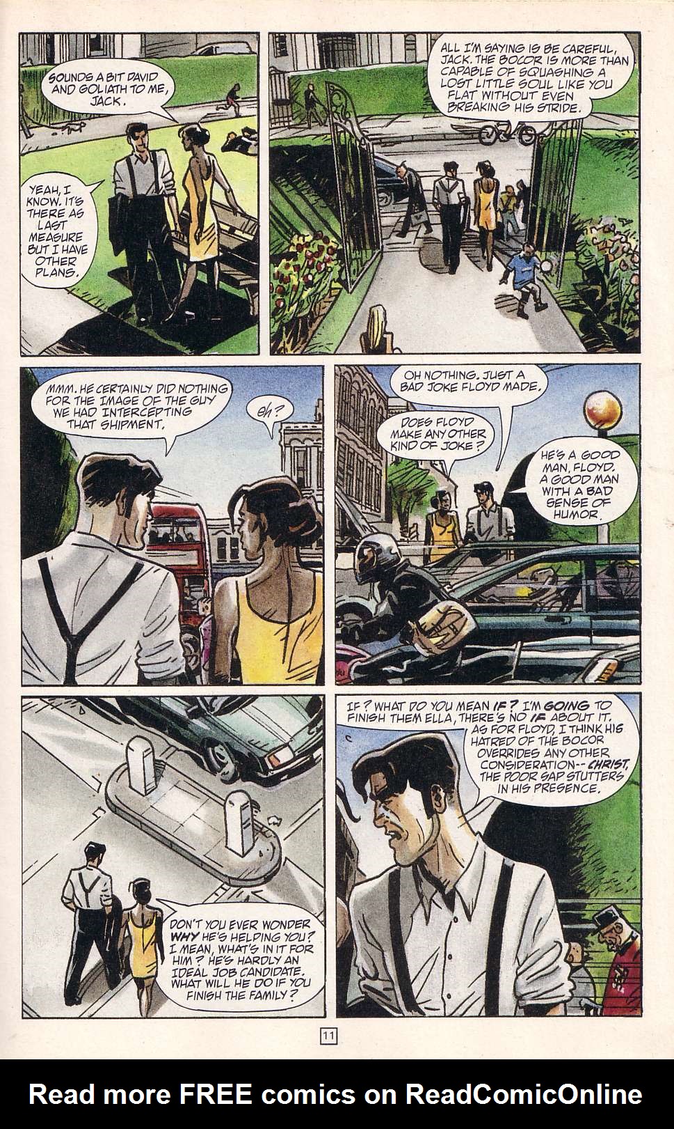 Read online Mobfire comic -  Issue #3 - 13