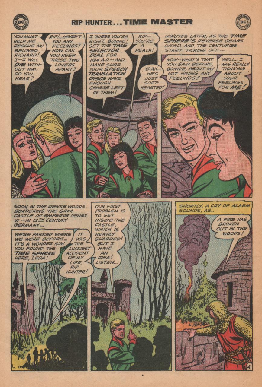 Read online Rip Hunter...Time Master comic -  Issue #22 - 6