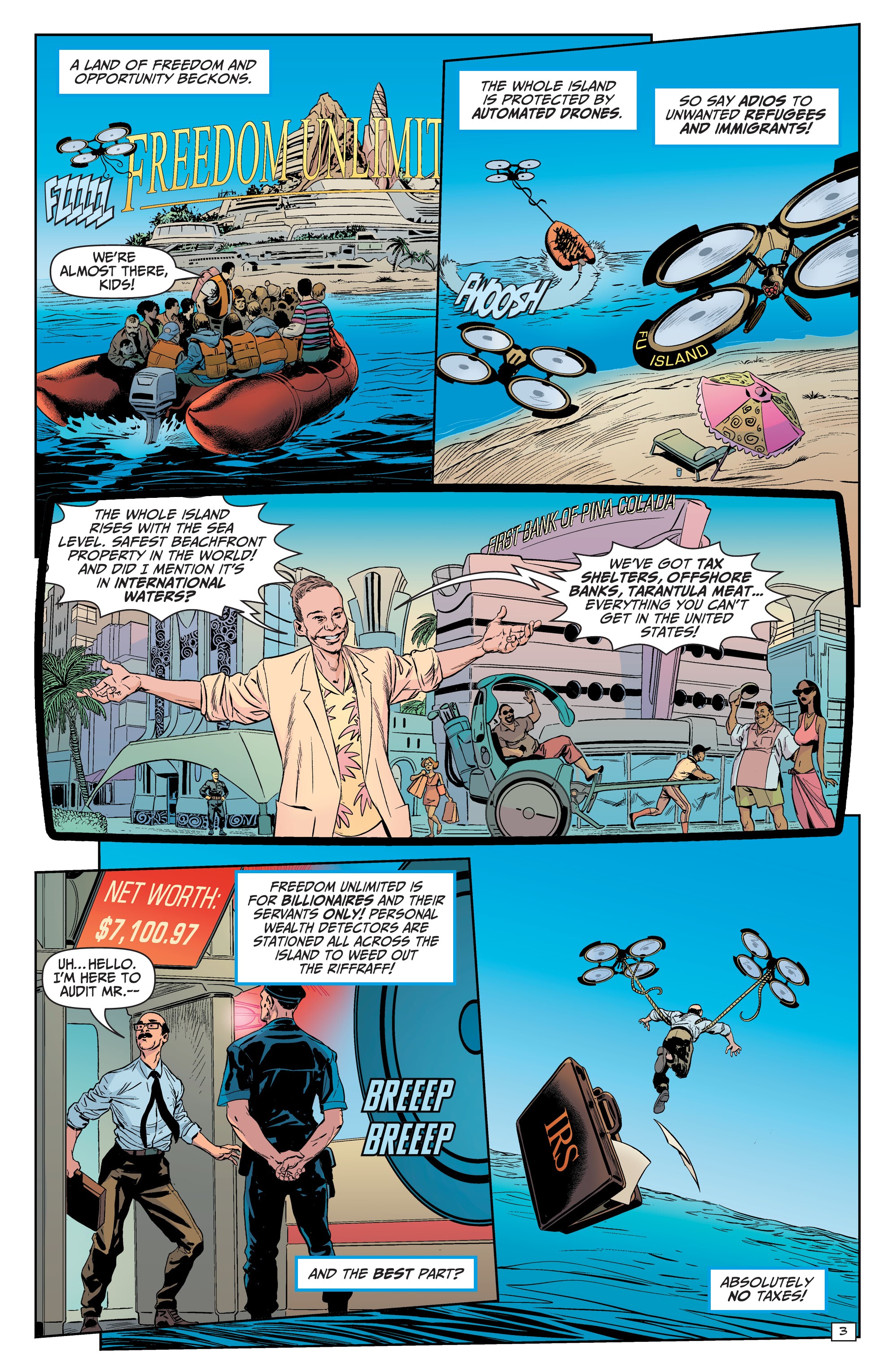 Read online Billionaire Island comic -  Issue # Full - 5