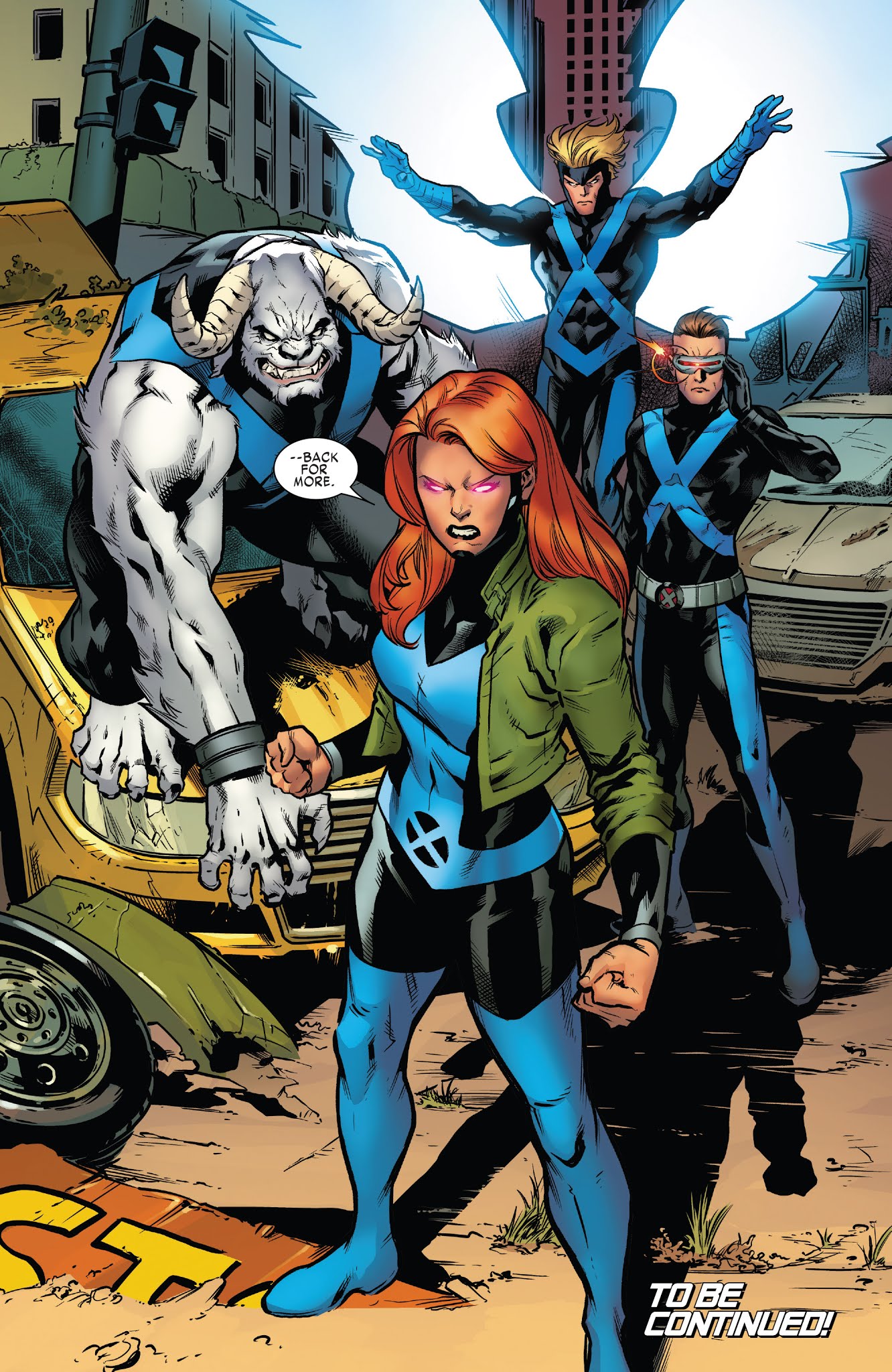 Read online X-Men: Blue comic -  Issue #33 - 20