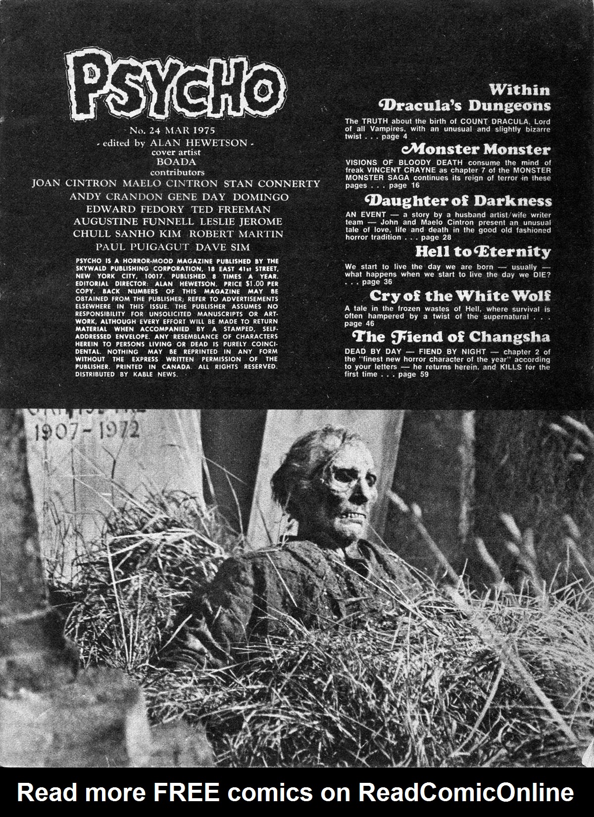 Read online Psycho comic -  Issue #24 - 3