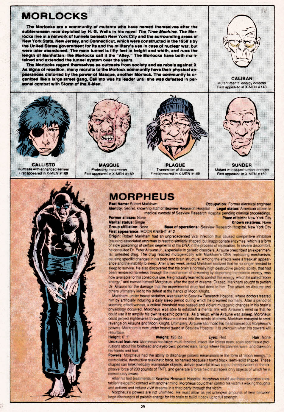 The Official Handbook of the Marvel Universe issue 7 - Page 30