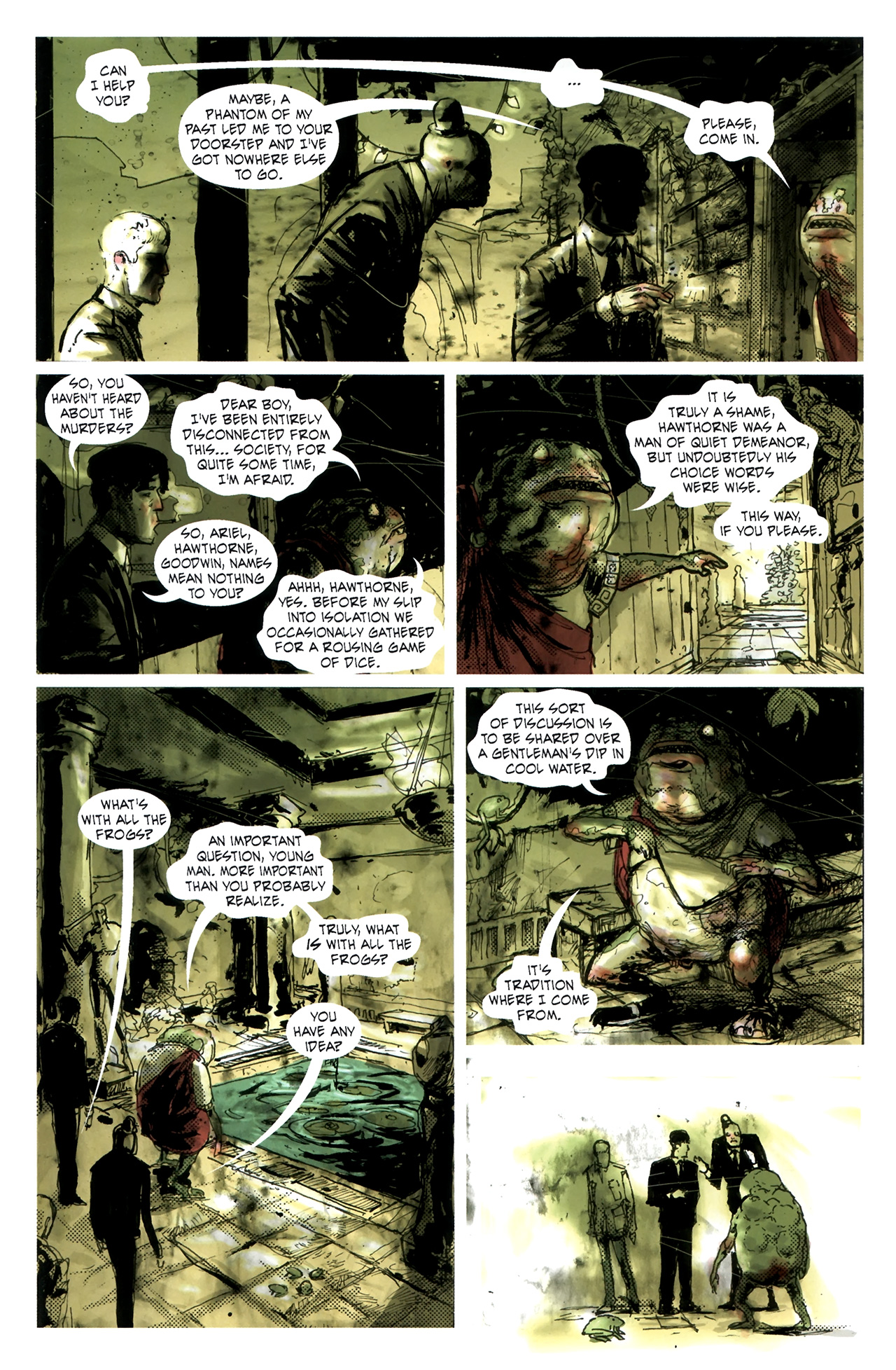 Read online Green Wake comic -  Issue #2 - 19